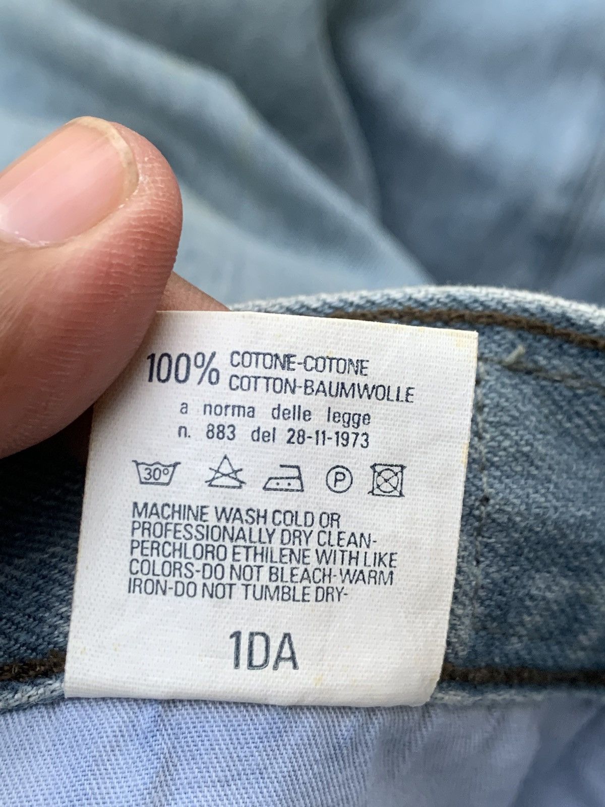 Versace Jeans Couture VERSUS JEANS COUTURE – VINTAGE HIGH-END FASHION PIECE Size US 34 / EU 50 - 11 Thumbnail