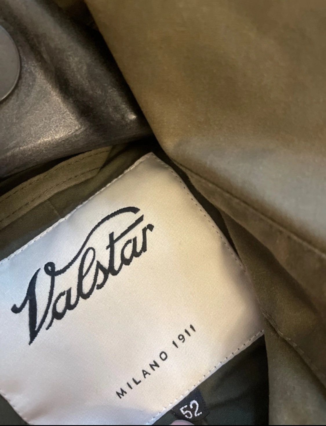 Valstar Valstar Milano waxed Coat 52/L army Barbour Drakes Size US L / EU 52-54 / 3 - 3 Thumbnail