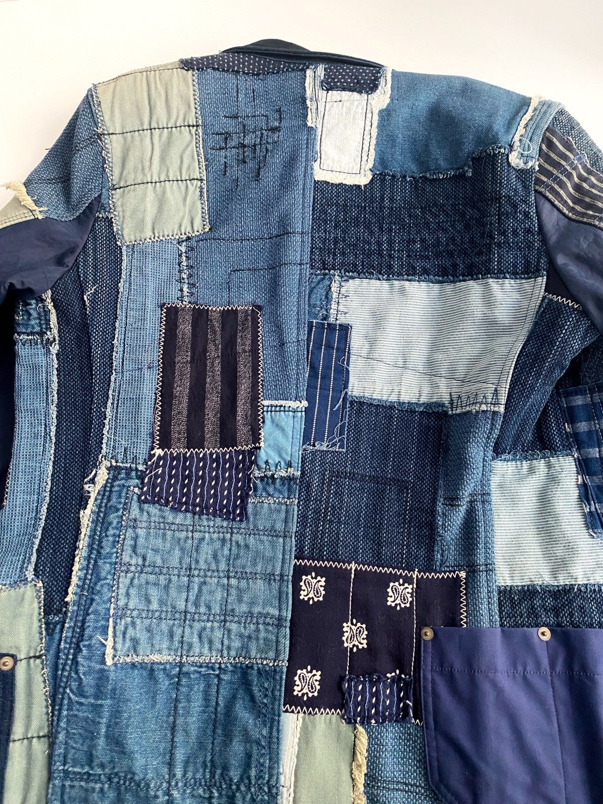 Comme des Garcons × Junya Watanabe Junya Watanabe boro patchwork coat Size US S / EU 44-46 / 1 - 6 Thumbnail
