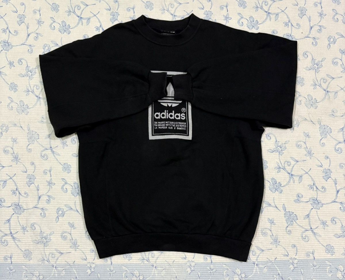 Adidas Adidas Sweatshirt Embroidered Logo Size US M / EU 48-50 / 2 - 5 Thumbnail