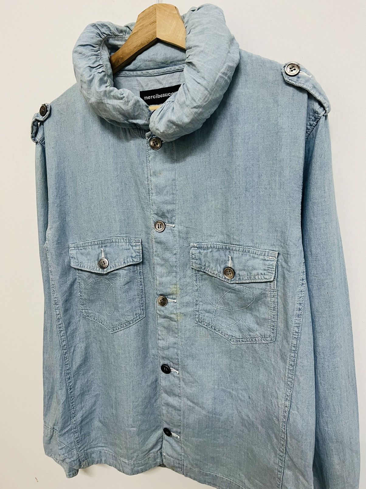 Issey Miyake Issey Miyake Mercibeaucoup Men Shirt Size US L / EU 52-54 / 3 - 3 Thumbnail