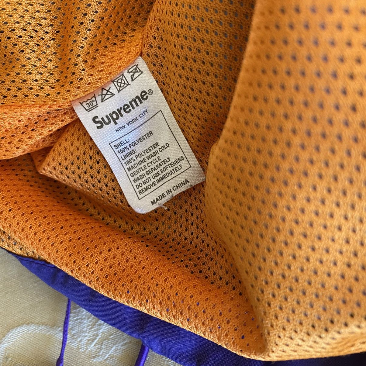 Supreme Vintage Supreme Team 94 Jacket Windbreaker Blue Purple 2007 Size US XL / EU 56 / 4 - 8 Thumbnail