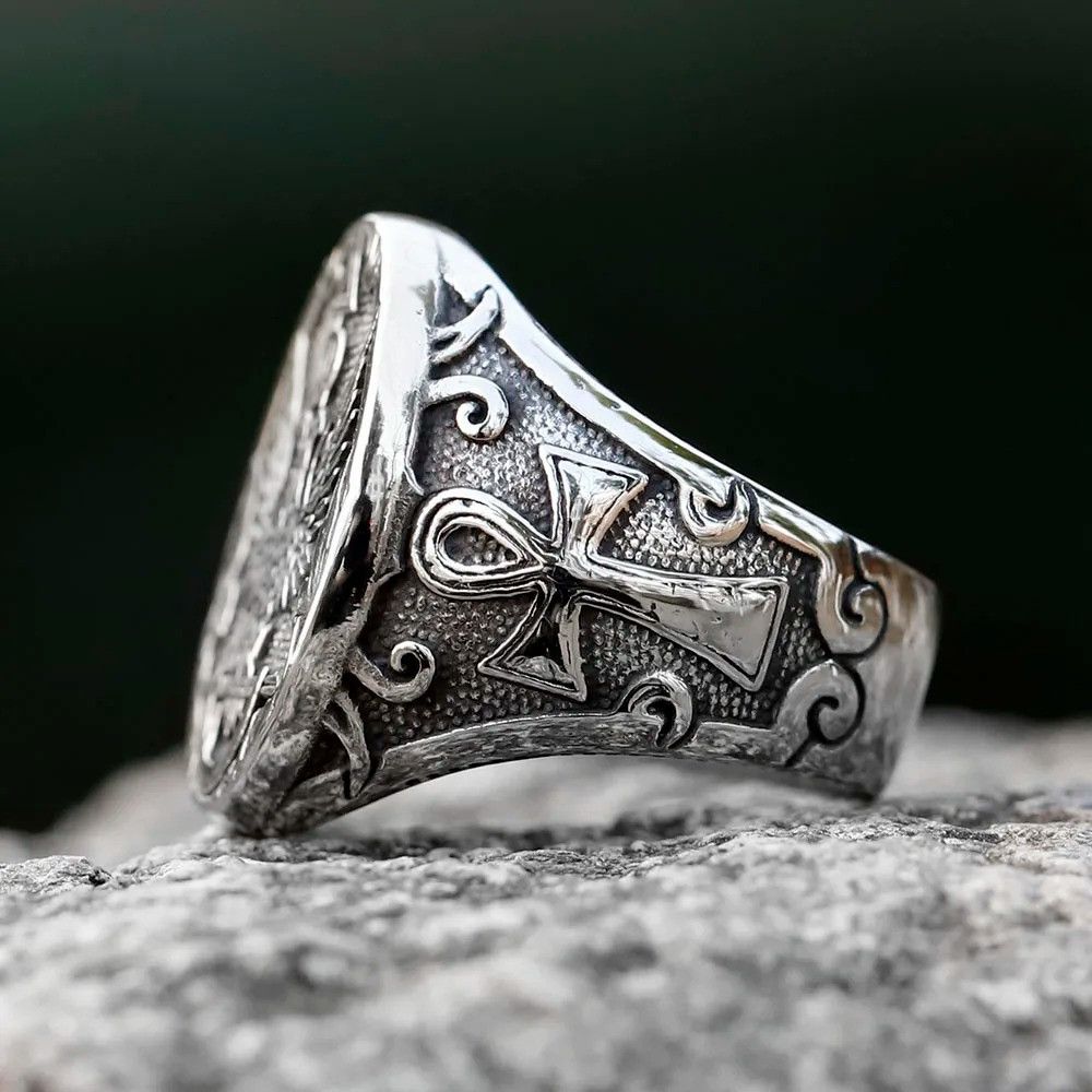 Jewelry Eagle Ring Streetwear Jewelry Fashion Gift Size ONE SIZE - 3 Thumbnail