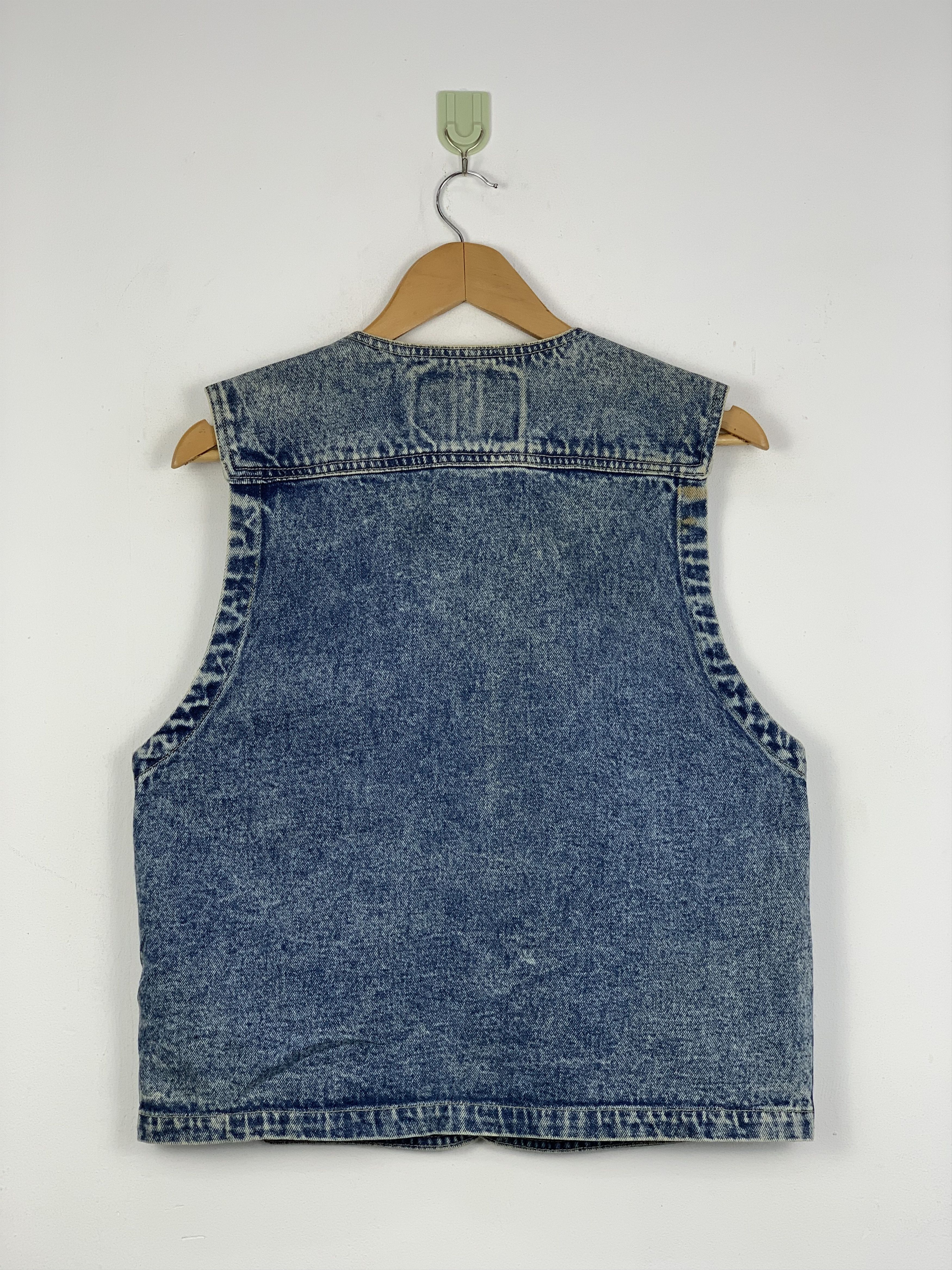 Vintage Vintage Blue Chaser Mulripocket Denim Vest J1486 Size US M / EU 48-50 / 2 - 3 Thumbnail