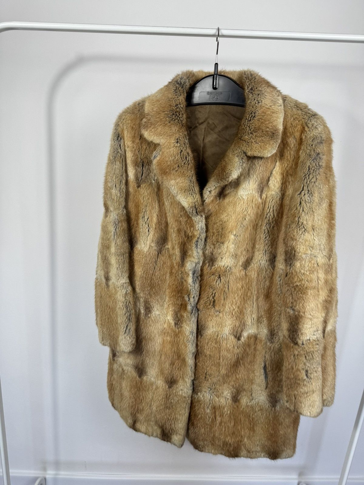 Other Vintage Real Fur Coat Jacket Women’s Brown Luxury Winter Size L / US 10 / IT 46 - 2 Thumbnail