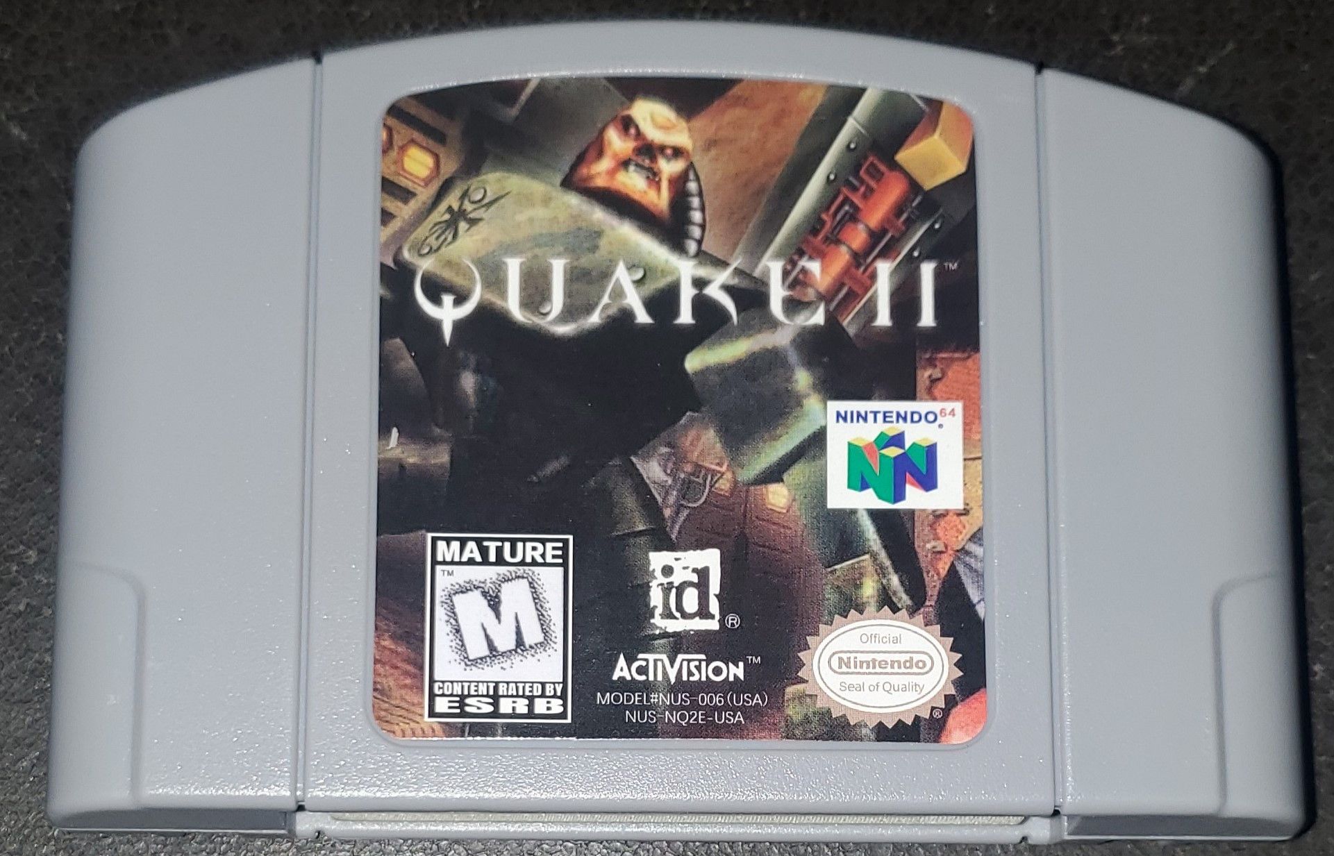 Nintendo Quake 2 Nintendo 64 Video Game Cartridge Size ONE SIZE - 1 Thumbnail