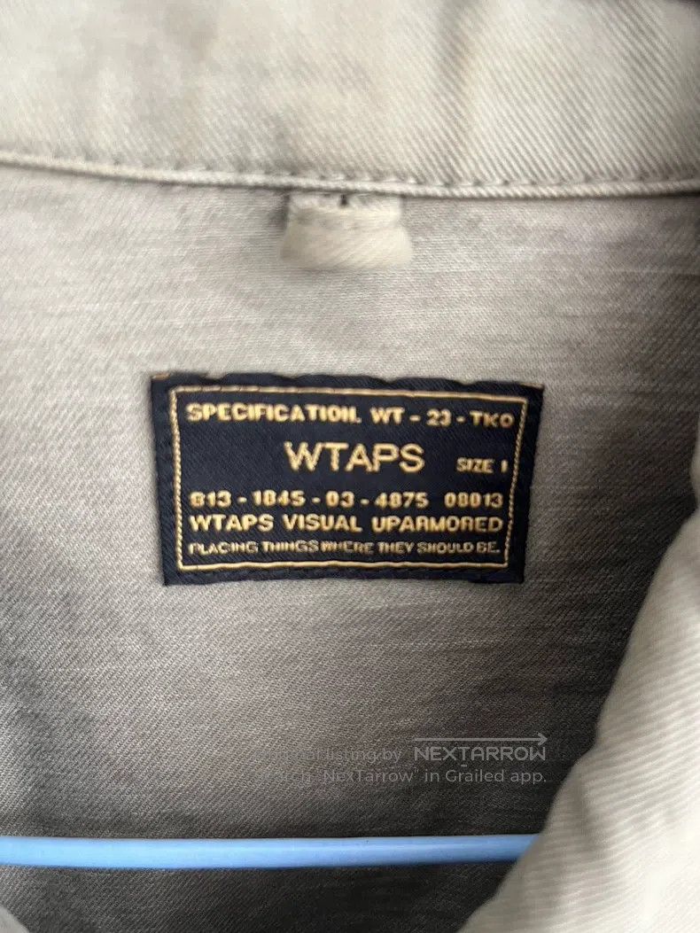 Wtaps Wtaps Four-pocket jacket shirt Size US S / EU 44-46 / 1 - 2 Thumbnail