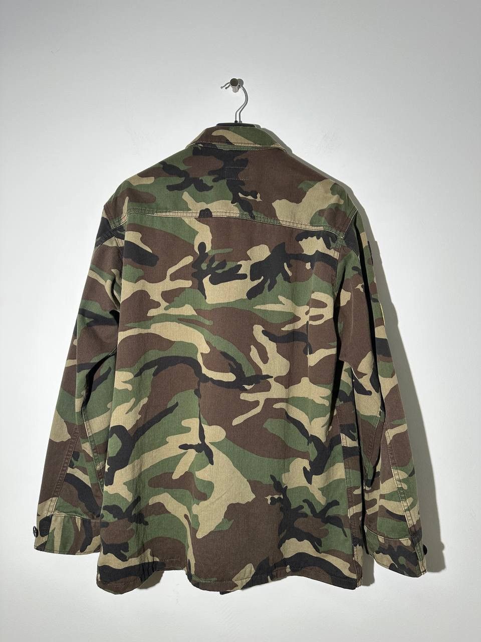 Hedi Slimane × Saint Laurent Paris SS16 Saint Laurent Surf Sound M65 Camo Patched Jacket Size US M / EU 48-50 / 2 - 5 Thumbnail