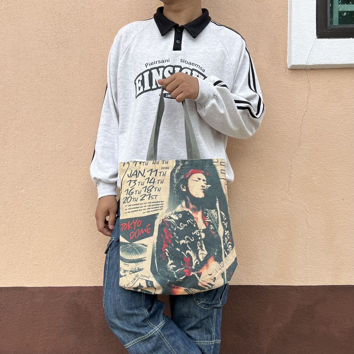 Japanese Brand Bruno Mars Tokyo Dome Concert 2024 Tote Bag Size ONE SIZE - 1 Thumbnail