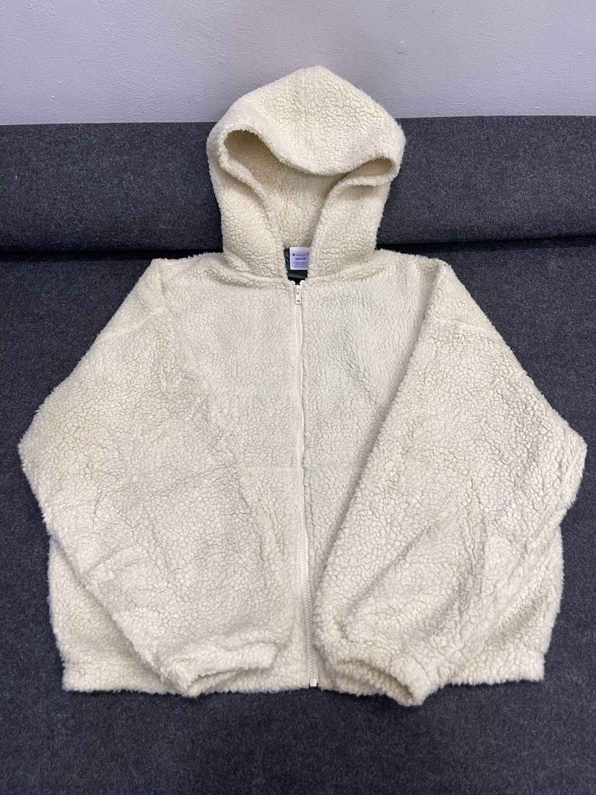 Champion Champion Full Zip Hoodie Deep Fleece Size M (Oversized Fit) Size US M / EU 48-50 / 2 - 3 Thumbnail
