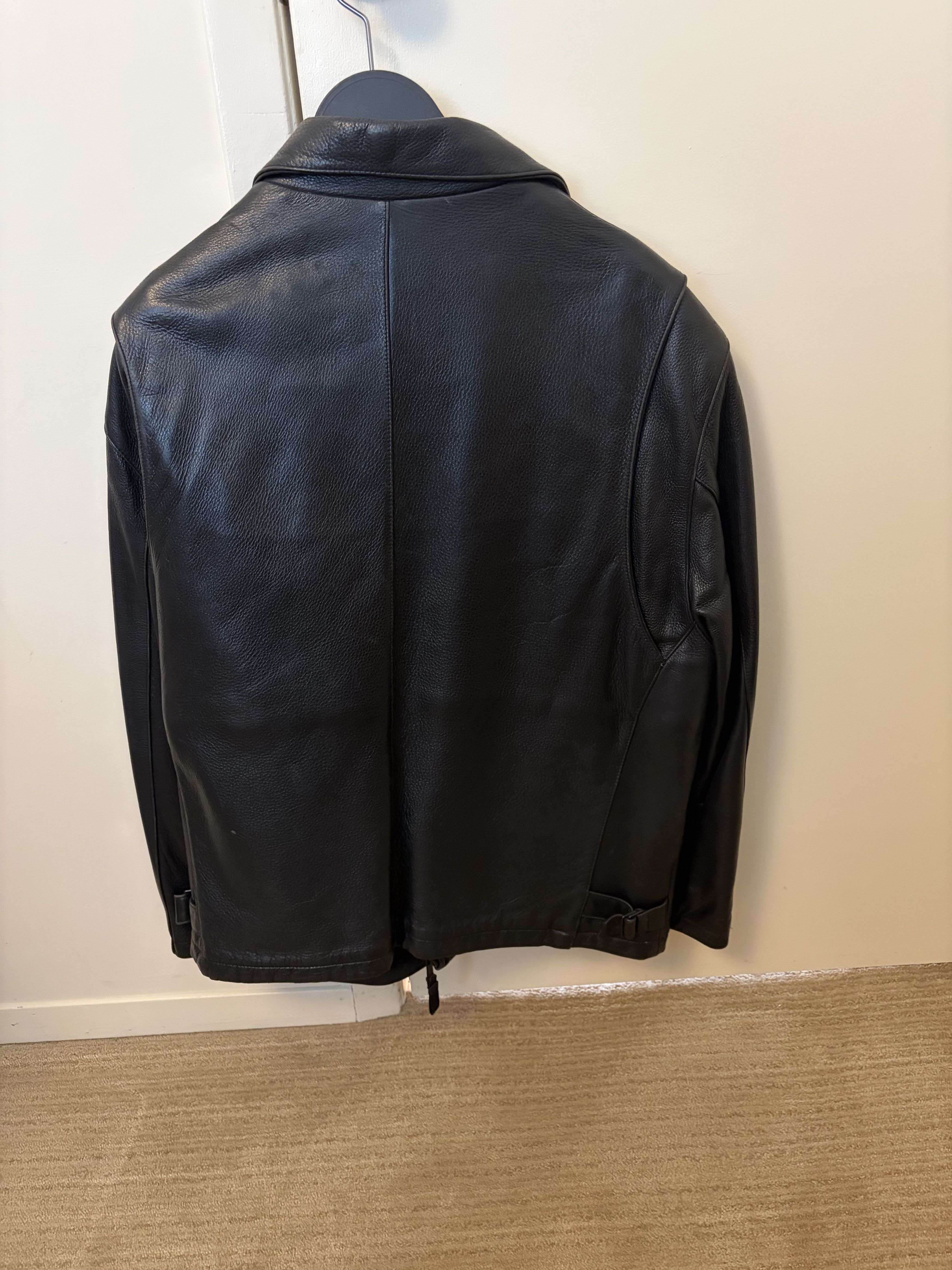 Other Black Leather Jacket (Large) Size US L / EU 52-54 / 3 - 4 Thumbnail