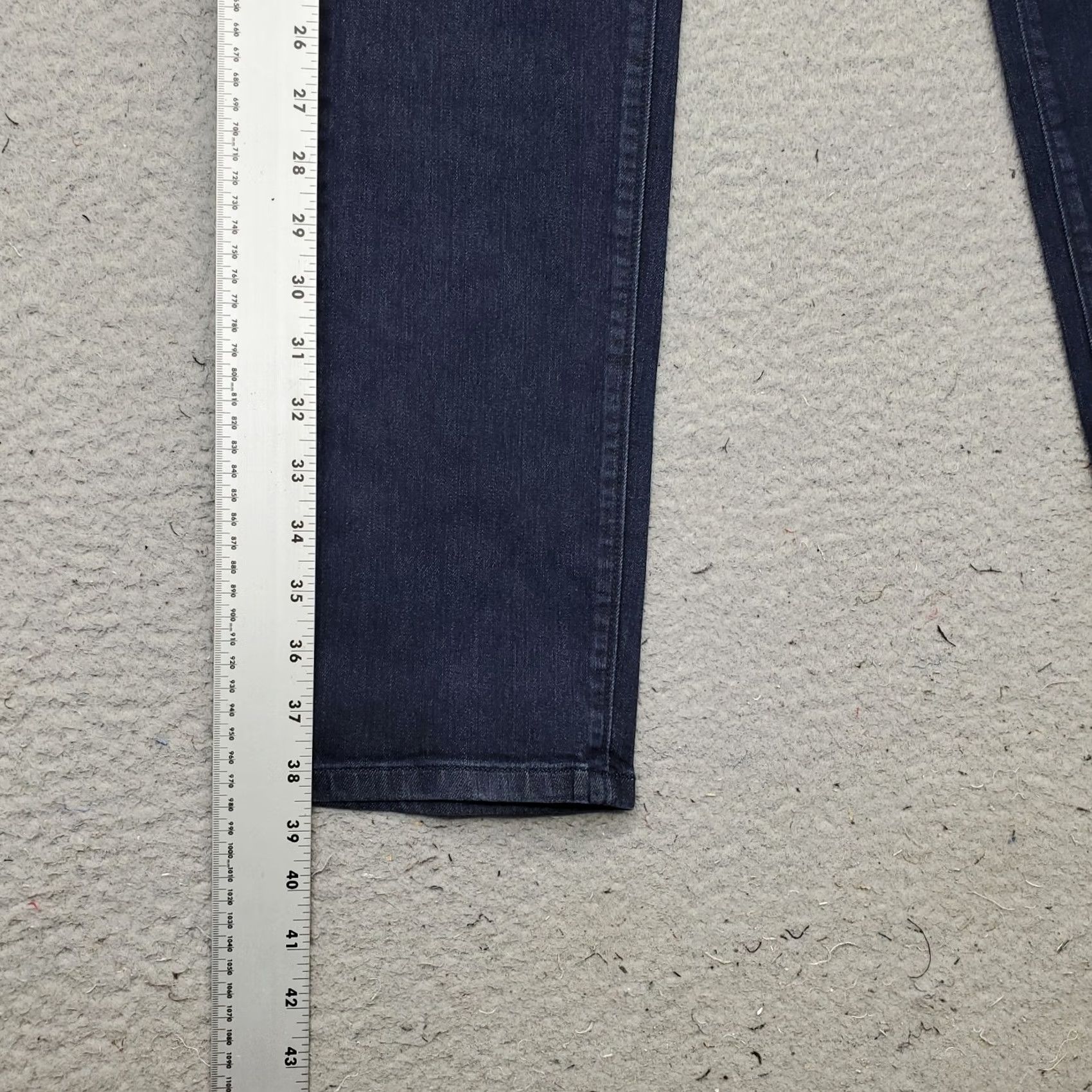 Loft LOFT Jeans Womens Size 2 Blue Stretch Modern Straight Leg Denim Casual Streetwear Size 26" / US 2 / IT 38 - 3 Thumbnail