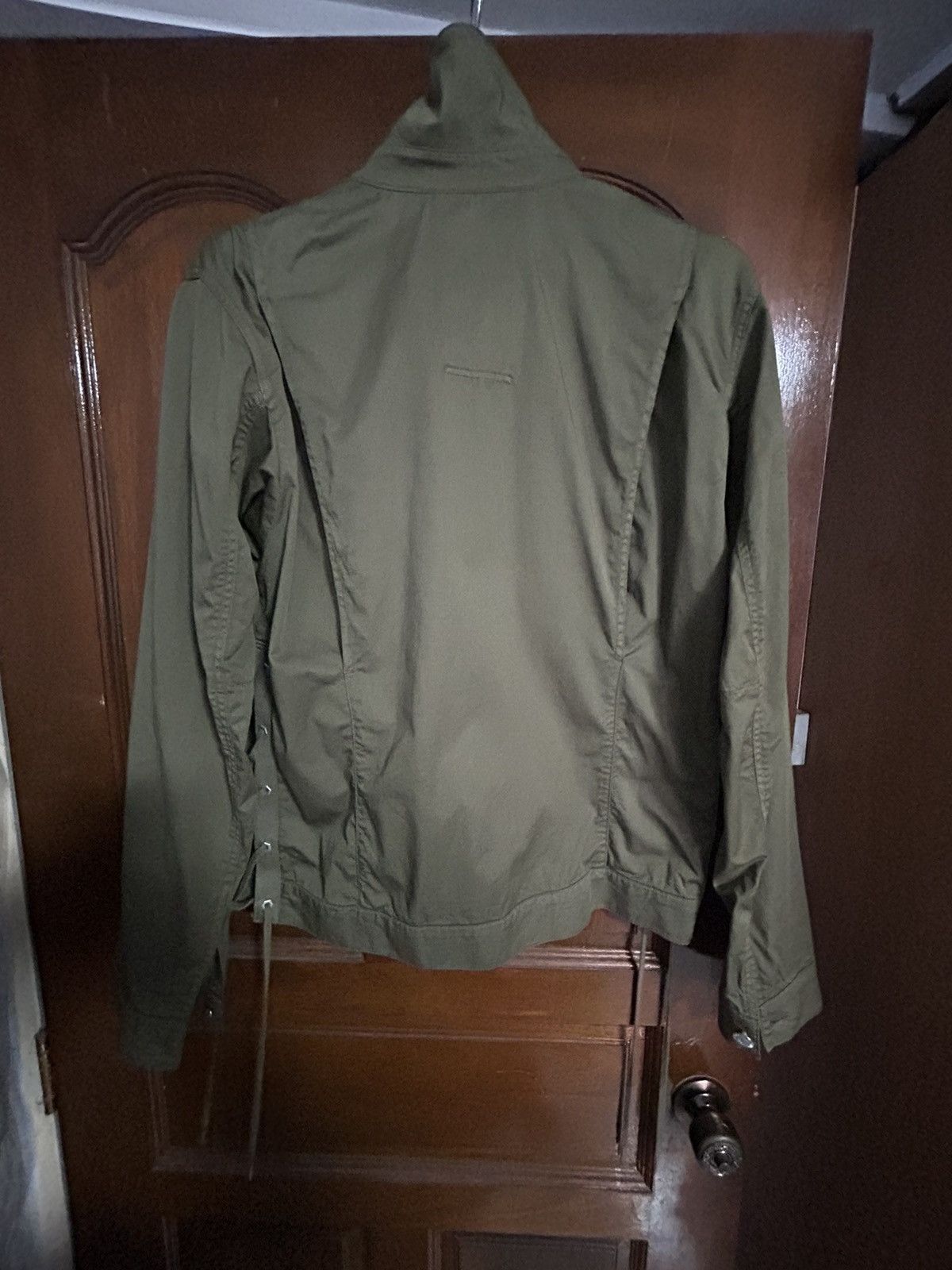 Helmut Lang Helmut Lang Side Lace-up Zipped Jacket Size US M / EU 48-50 / 2 - 2 Thumbnail