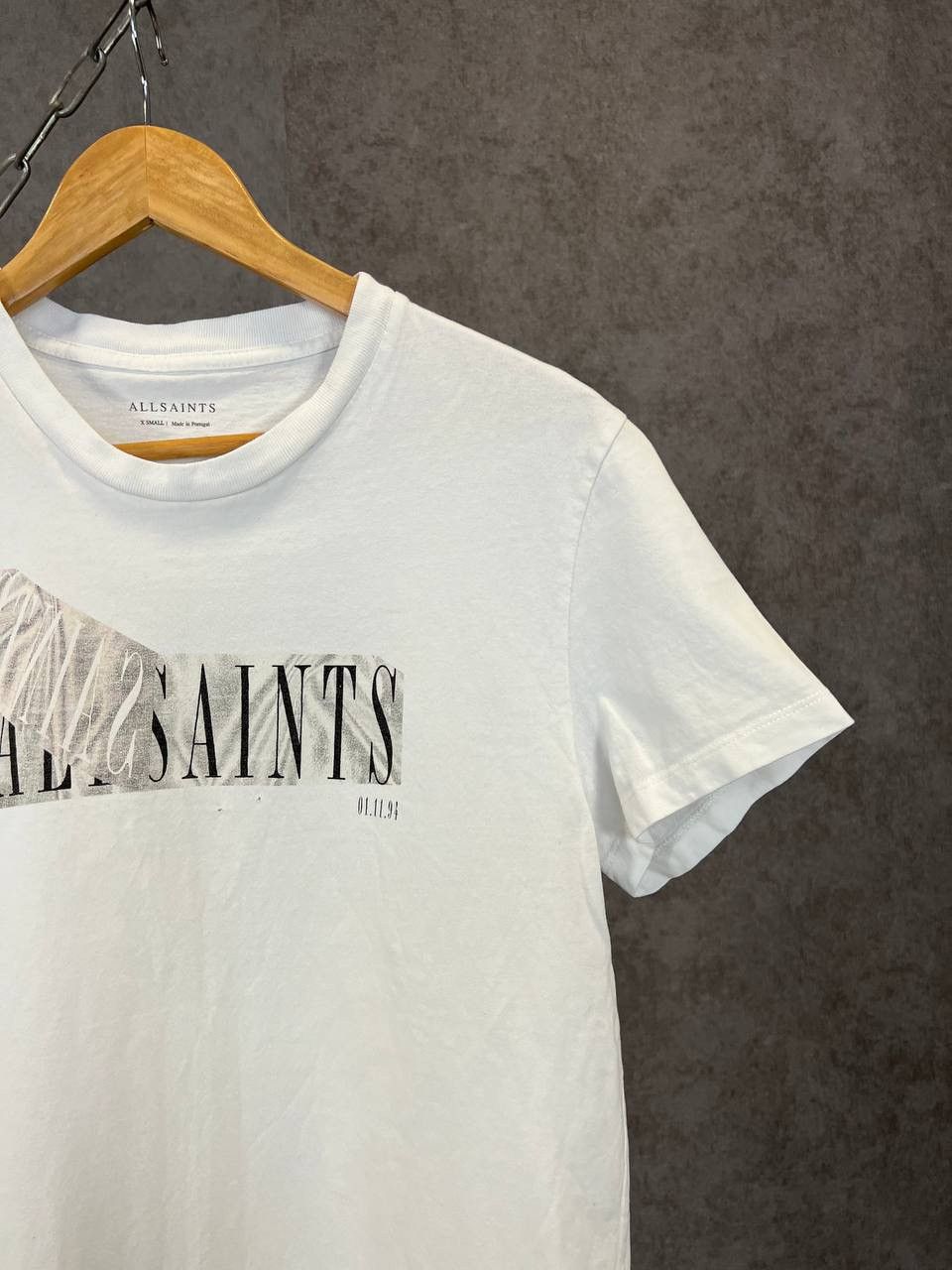 Allsaints Allsaints center logo tee Size US XS / EU 42 / 0 - 2 Thumbnail