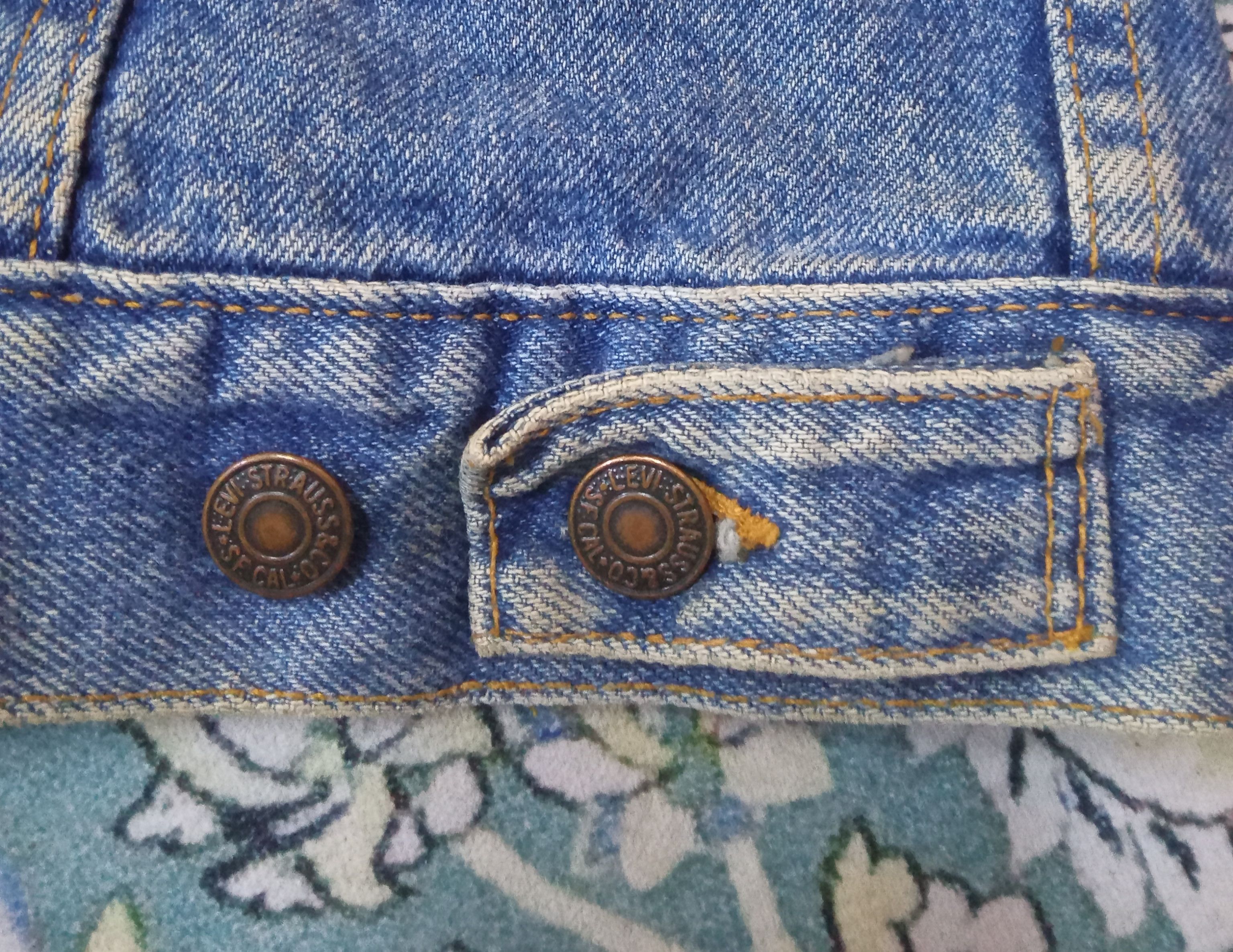 Levi's Levi's Denim With Lined Vintage Jacket Size US L / EU 52-54 / 3 - 11 Thumbnail