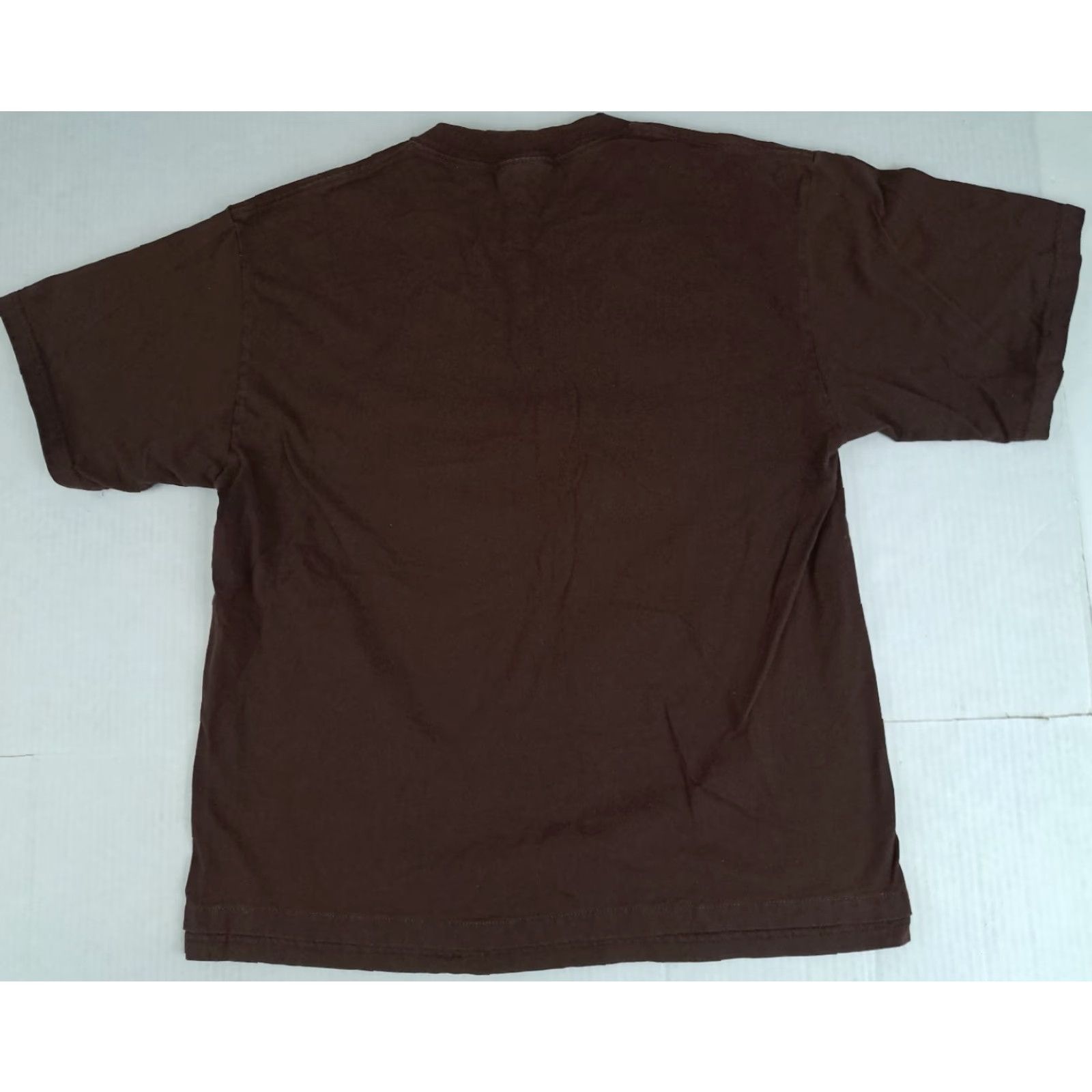 Vintage VINTAGE Cleveland Browns T-Shirt Embroidered 90s CSA Brown Cotton Crew Neck Unisex Adults L Size US L / EU 52-54 / 3 - 7 Thumbnail