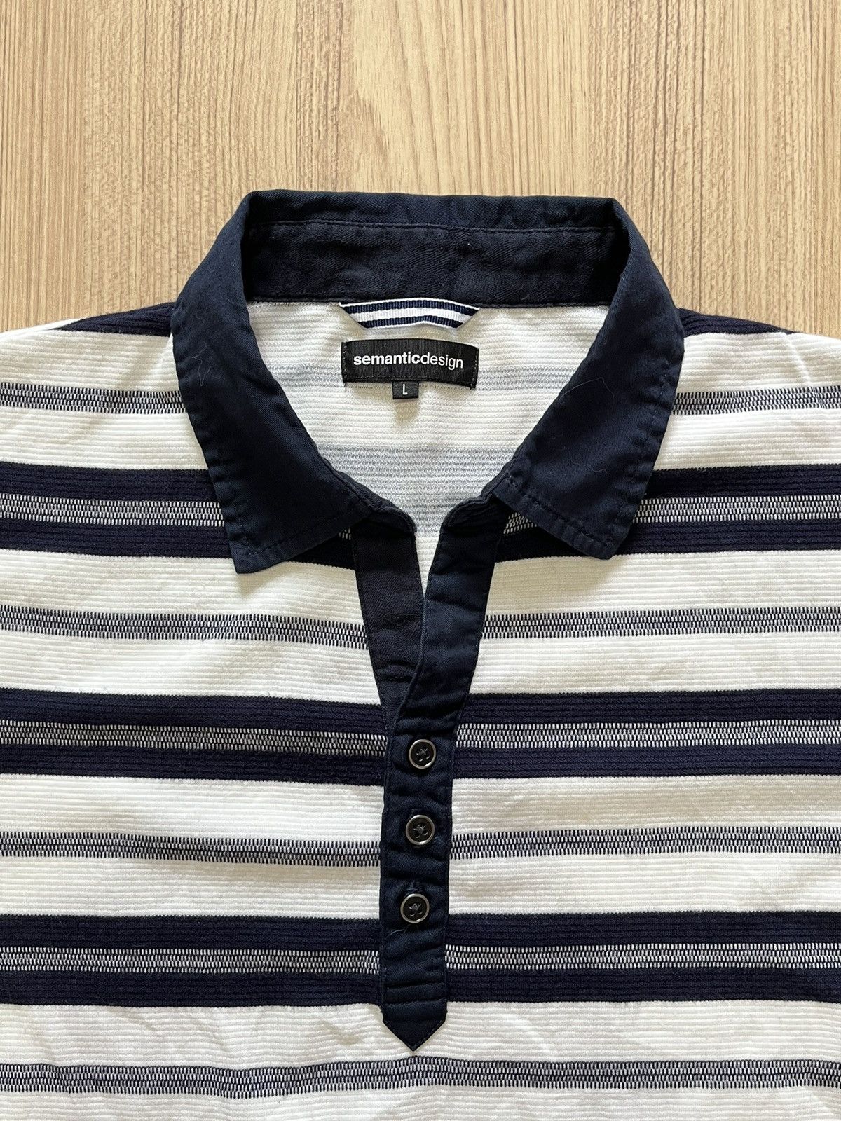 Designer × Japanese Brand × semanticdesign Semantic Design Polo Size US S / EU 44-46 / 1 - 2 Thumbnail