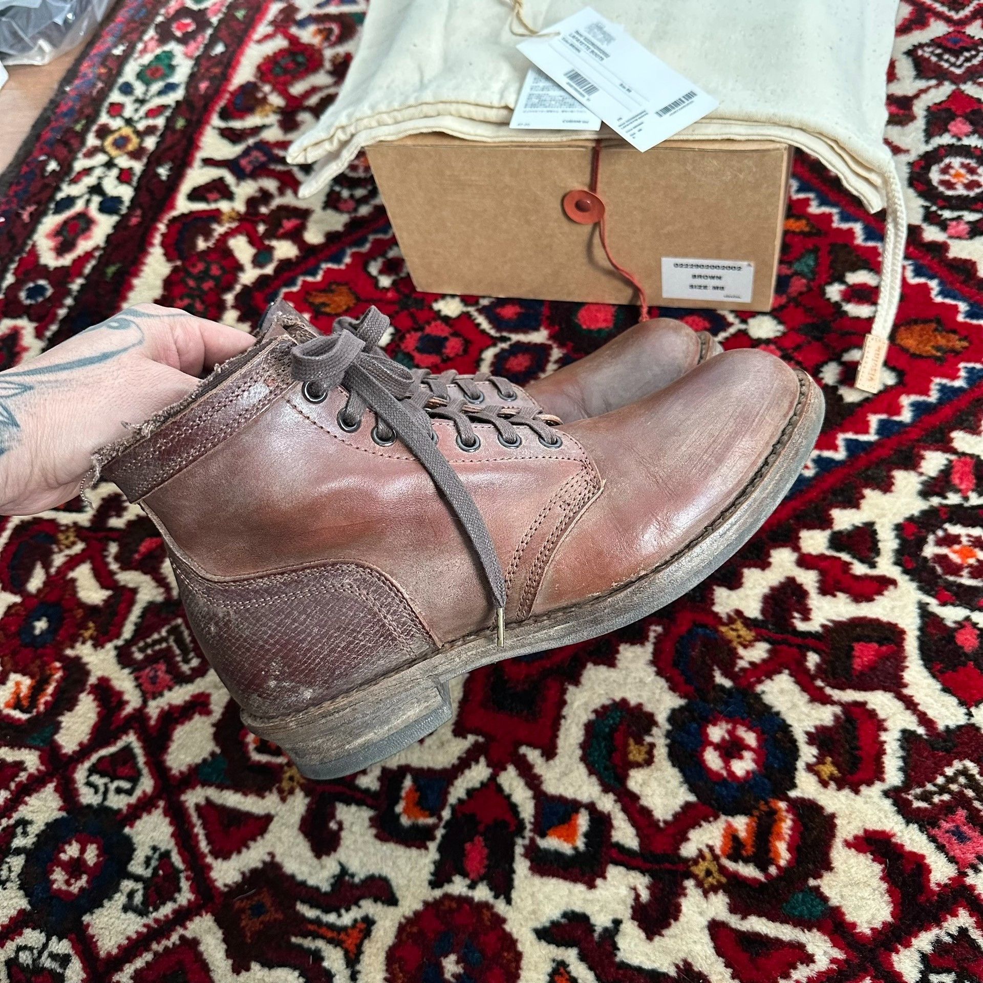 Visvim visvim 22AW ICT Lafayette Mud-Dyed Boots Size US 8 / EU 41 - 4 Thumbnail