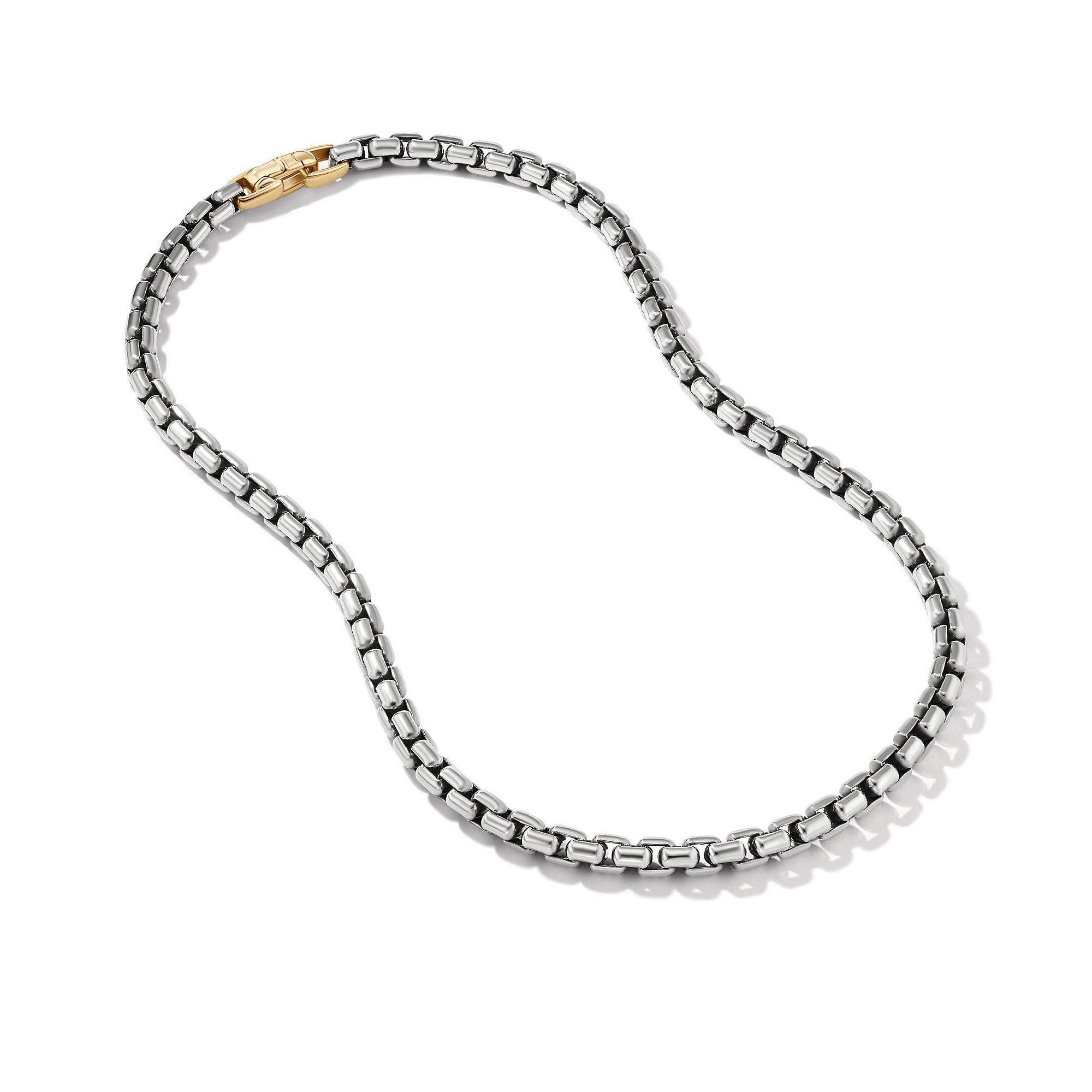 David Yurman o1w1db10525 N17517 Necklace in Silver with 14K Yellow Gold Size ONE SIZE - 2 Thumbnail