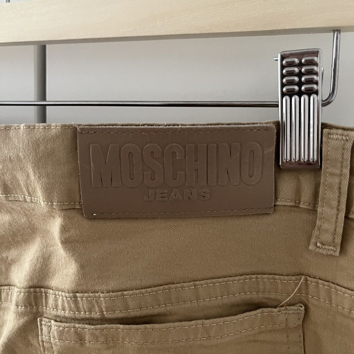 Love Moschino Moschino Jeans Donna Beige Stars Pants Streetwear Y2K Italy Size 32" / US 10 / IT 46 - 13 Thumbnail
