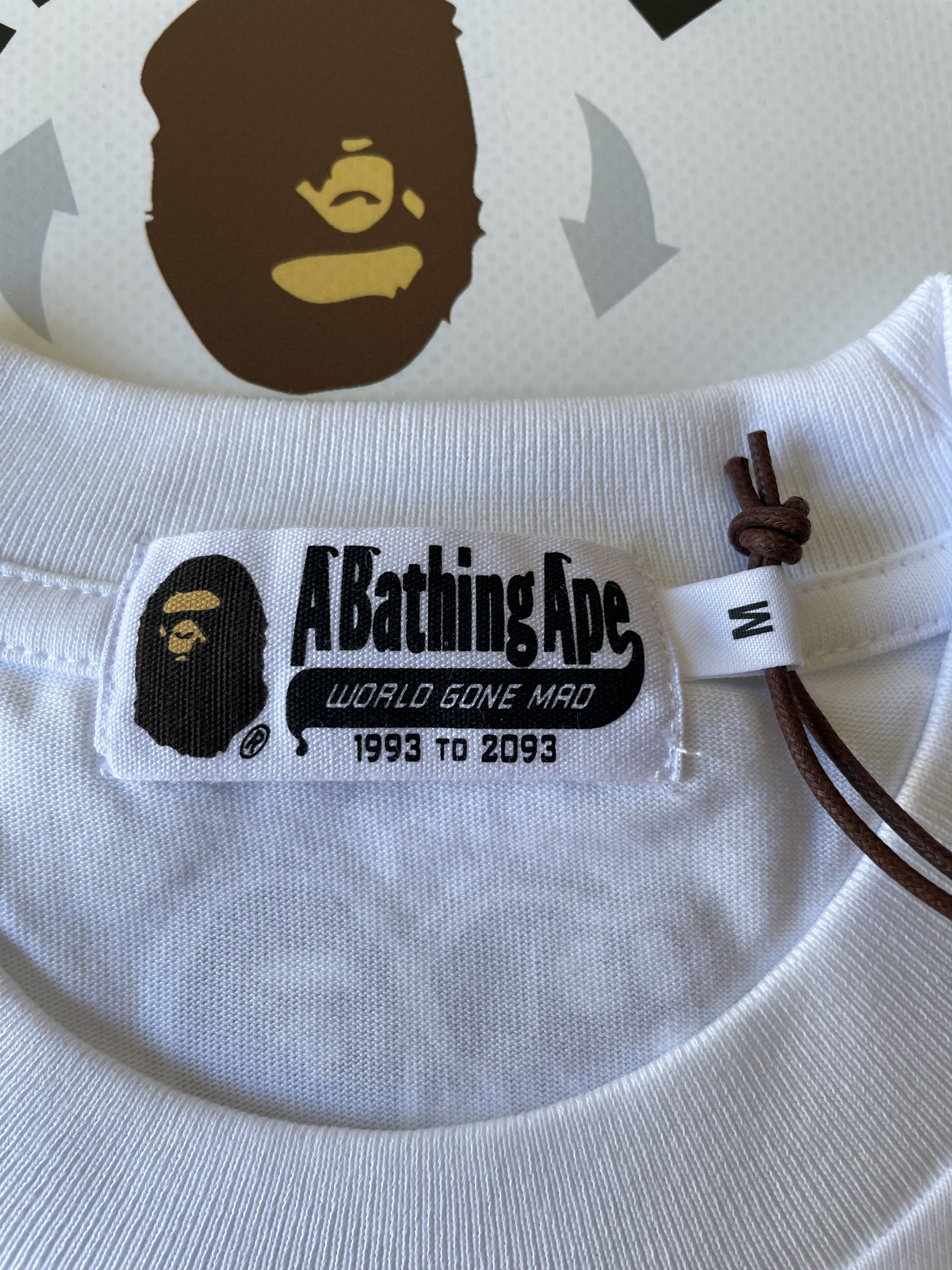 Bape BAPE X BAYC (BORED APE YACHT CLUB) TEE #2 Size US M / EU 48-50 / 2 - 10 Thumbnail