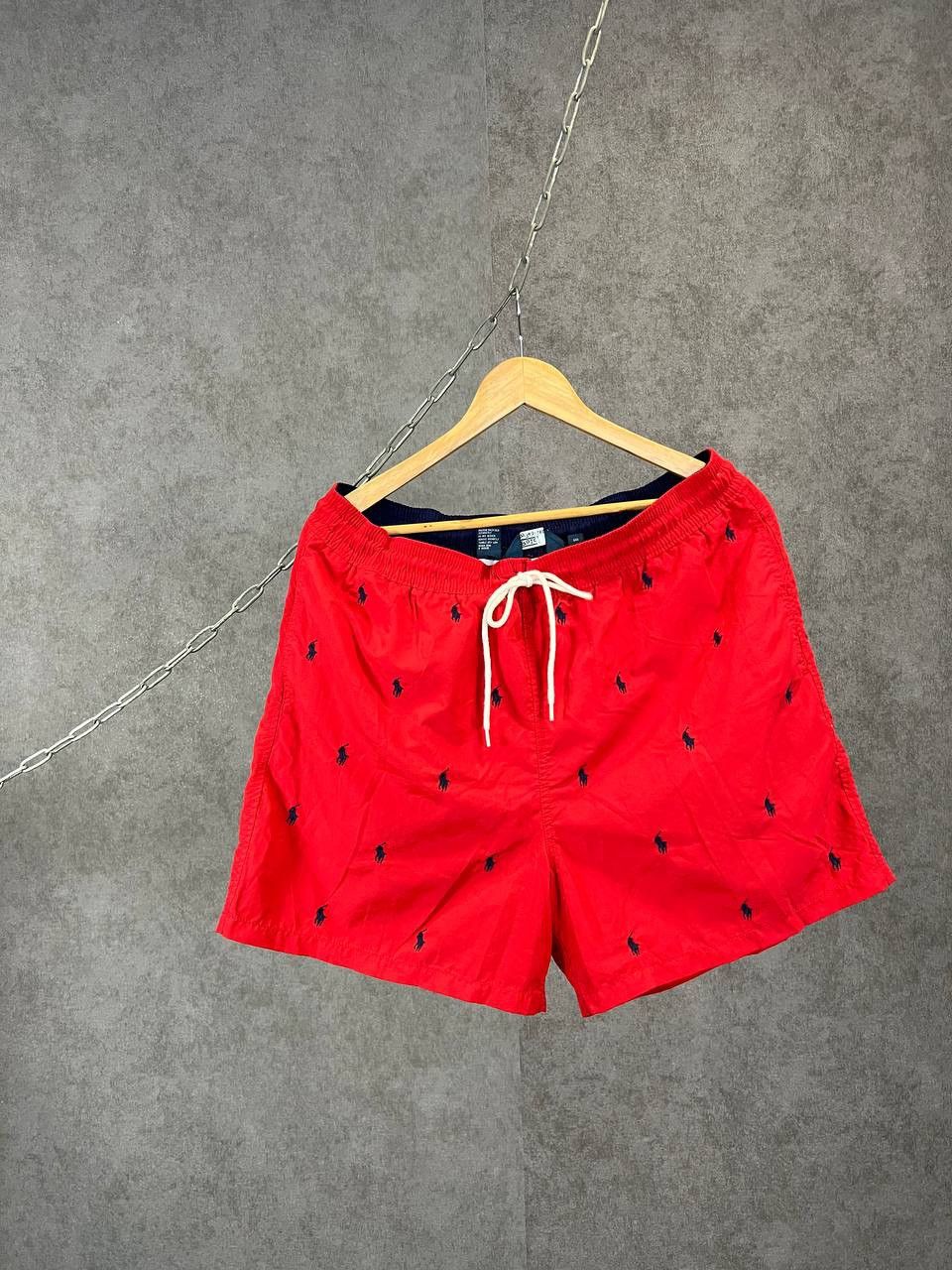 Polo Ralph Lauren Polo Ralph Lauren vintage monogram nylon shorts Size US 36 / EU 52 - 1 Thumbnail