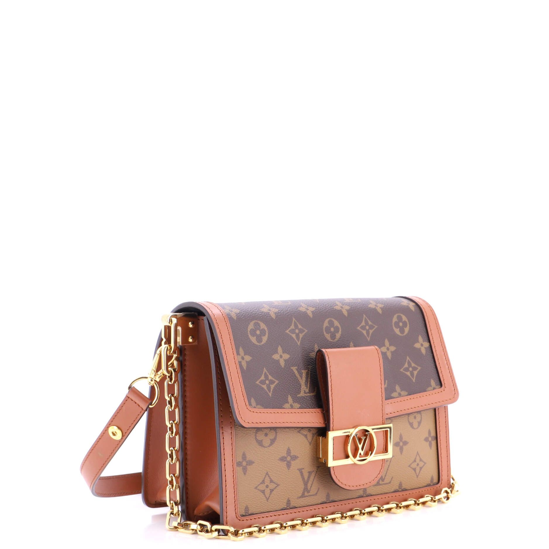 Louis Vuitton Dauphine Shoulder Bag Reverse Monogram Canvas MM Size ONE SIZE - 1 Thumbnail