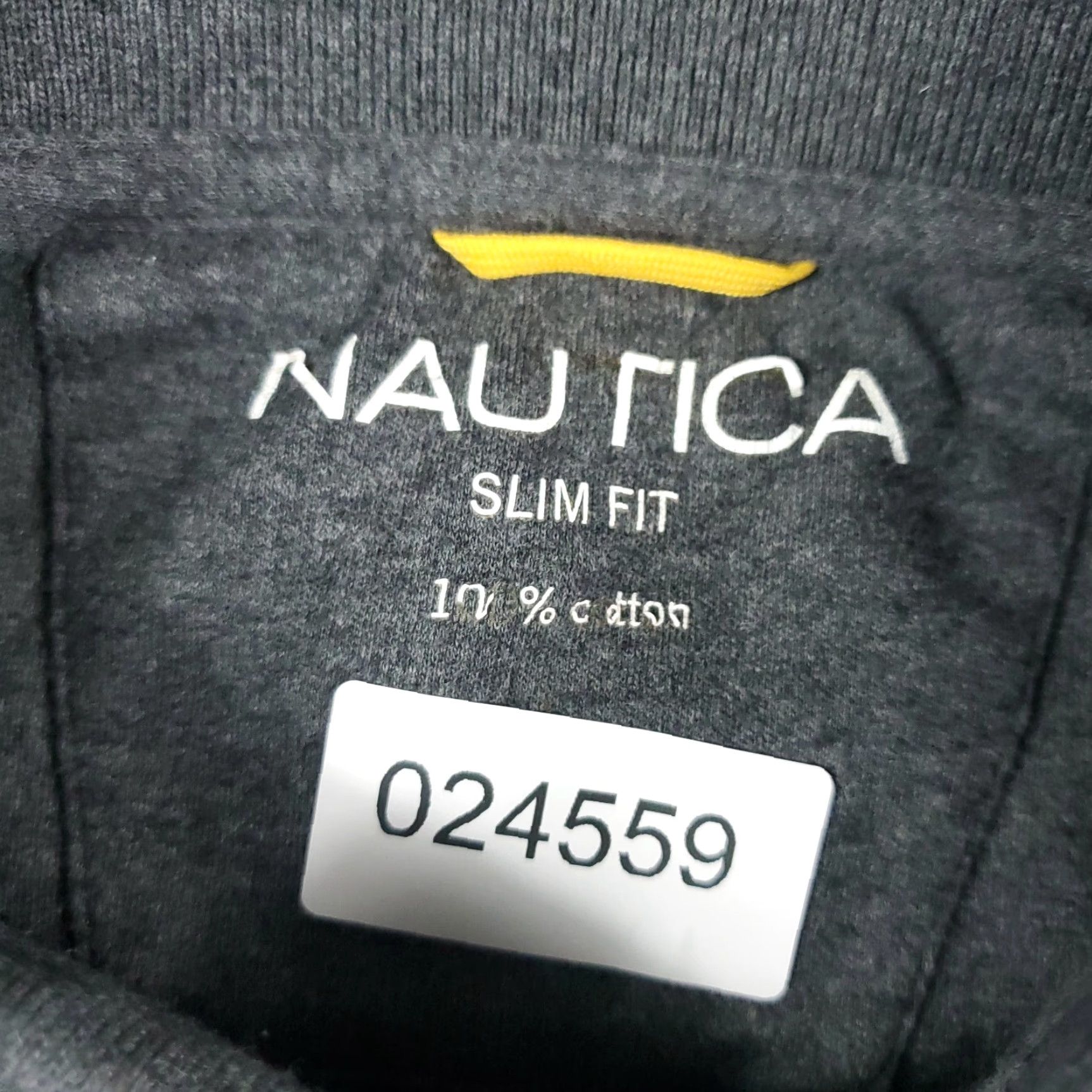 Nautica Nautica Polo Shirt Mens XL Gray Slim Fit Short Sleeve Adult Casual Polo Shirt Size US XL / EU 56 / 4 - 7 Thumbnail