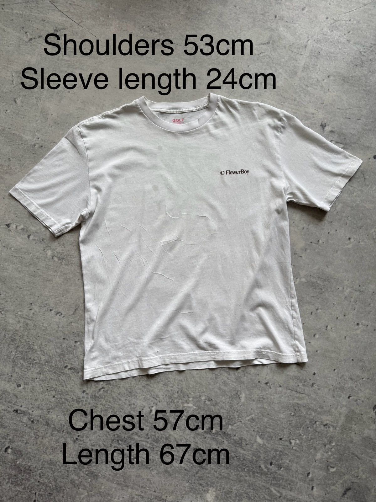 Golf Wang Golf Save the Bees white tee Size US L / EU 52-54 / 3 - 8 Thumbnail