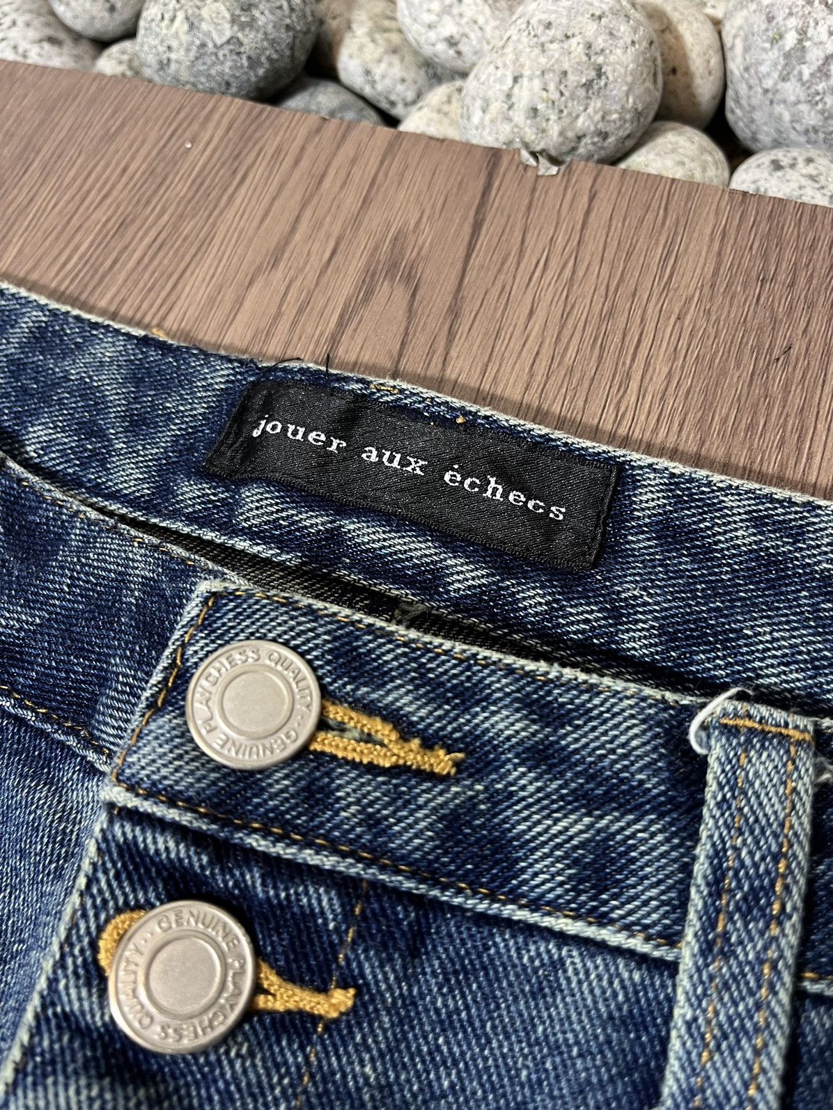 If Six Was Nine × Japanese Brand × Tornado Mart Jouer Aux Echecs japan front pocket flare jeans Size US 30 / EU 46 - 8 Thumbnail