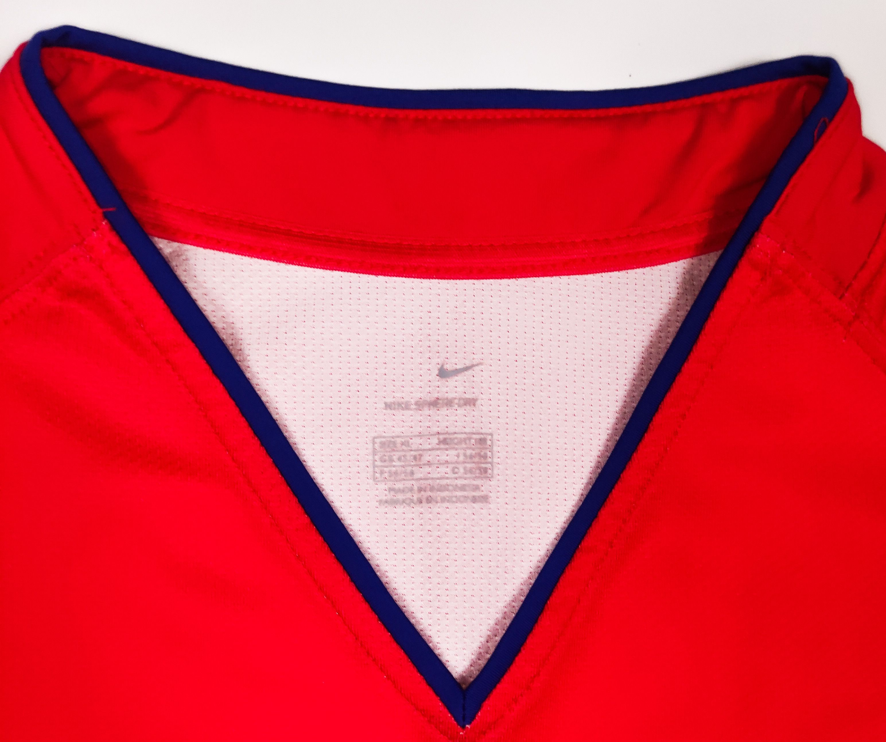 Nike South Korea 2006 2007 Nike Home Shirt Seoul Vintage Asia Size US XL / EU 56 / 4 - 3 Thumbnail