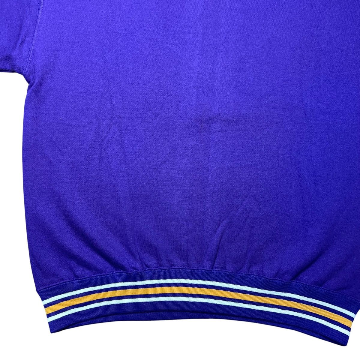 Logo Athletic × NFL × Vintage 90s Minnesota Vikings Embroidered Logo Athletic Sweatshirt Size US M / EU 48-50 / 2 - 12 Thumbnail