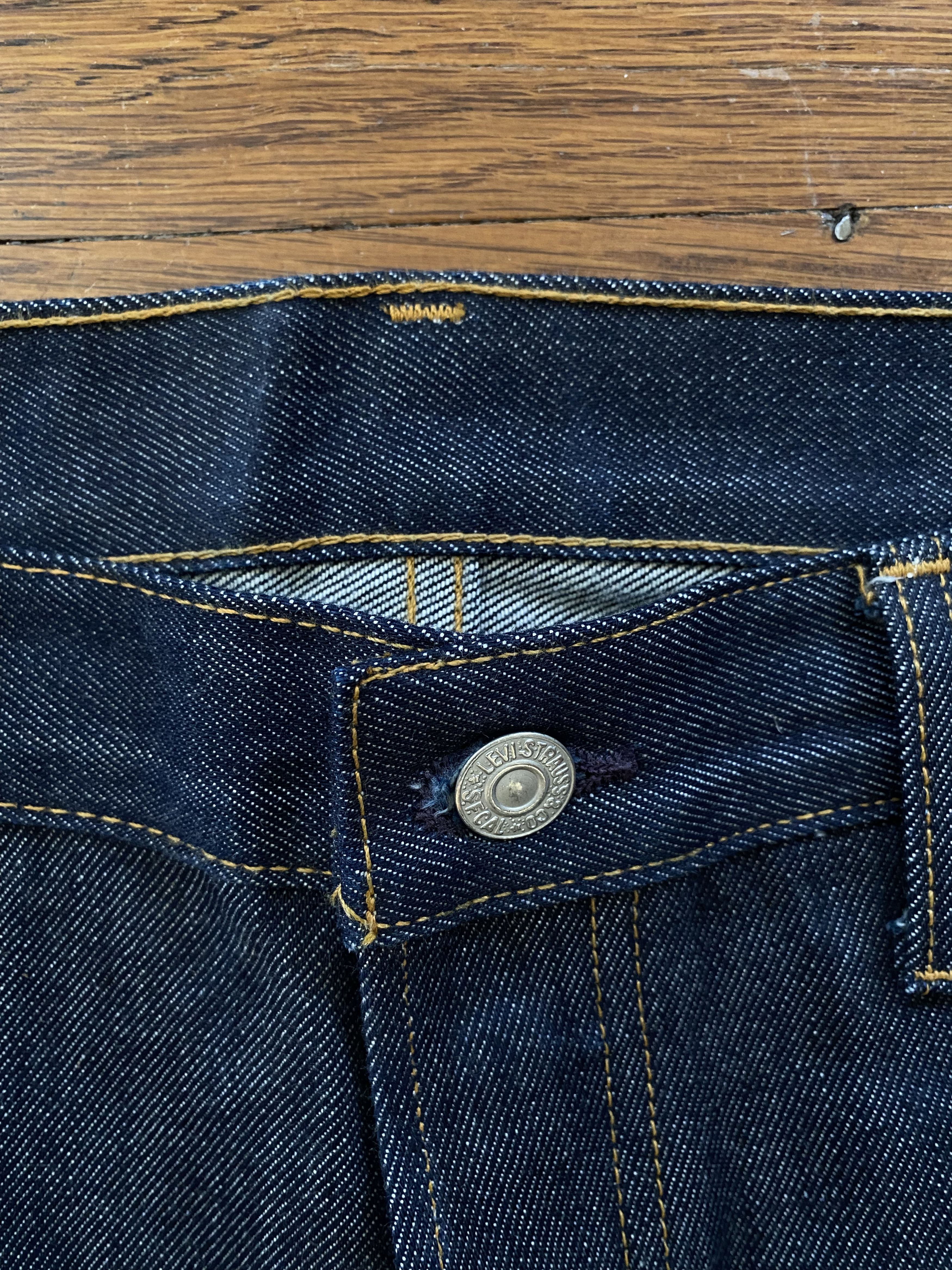 Levi's × Levi's Vintage Clothing × Vintage 1954 501® Original Fit Selvedge Men's Jeans Size US 36 / EU 52 - 5 Thumbnail