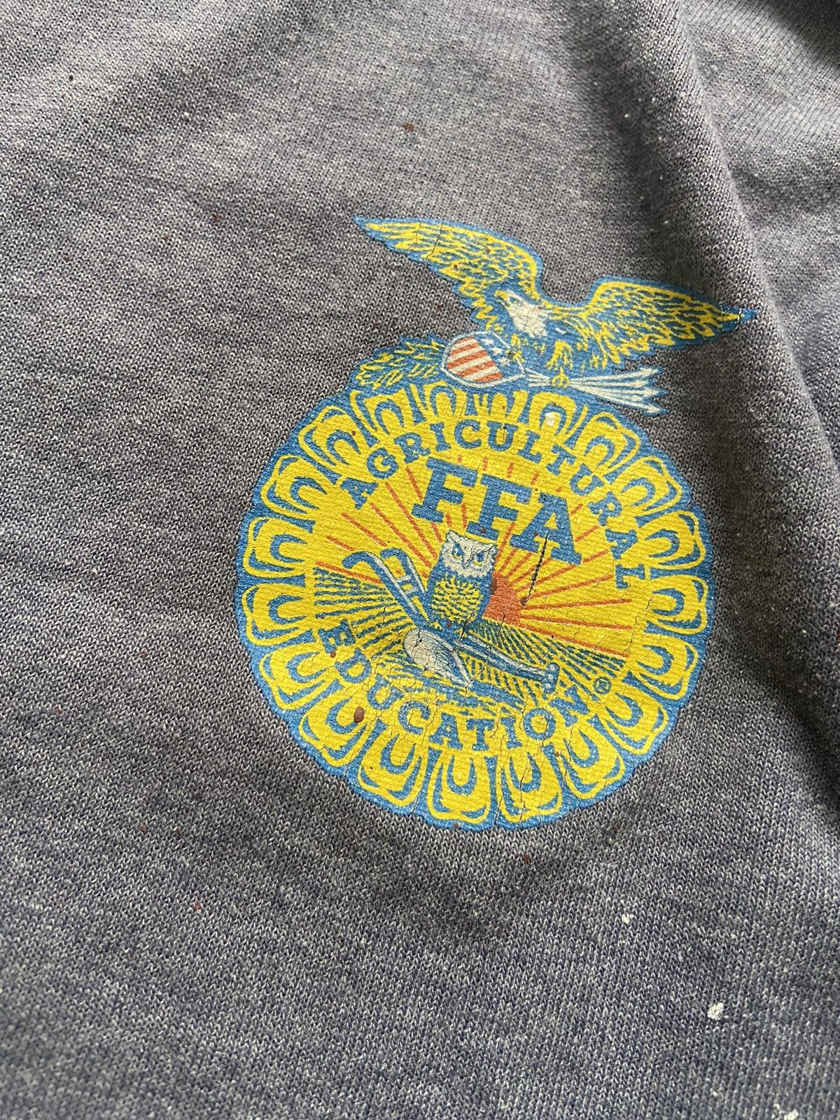 Vintage Vintage FFA Agricultural Splash Paints Long Sleeve Shirt Size US M / EU 48-50 / 2 - 2 Thumbnail