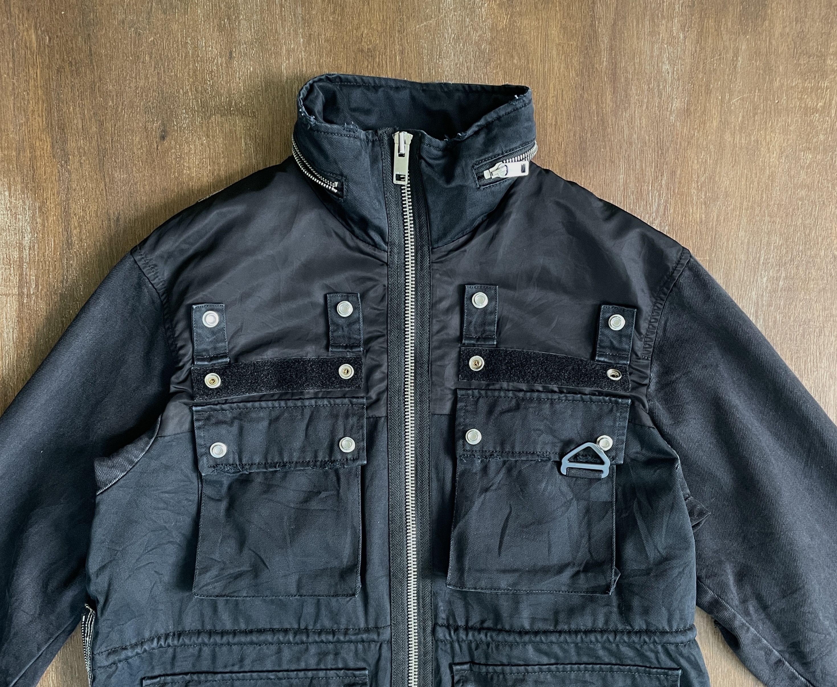 Diesel DIESEL 4 Pockets Y2K Punk Jacket Size US XXS / EU 40 - 2 Thumbnail