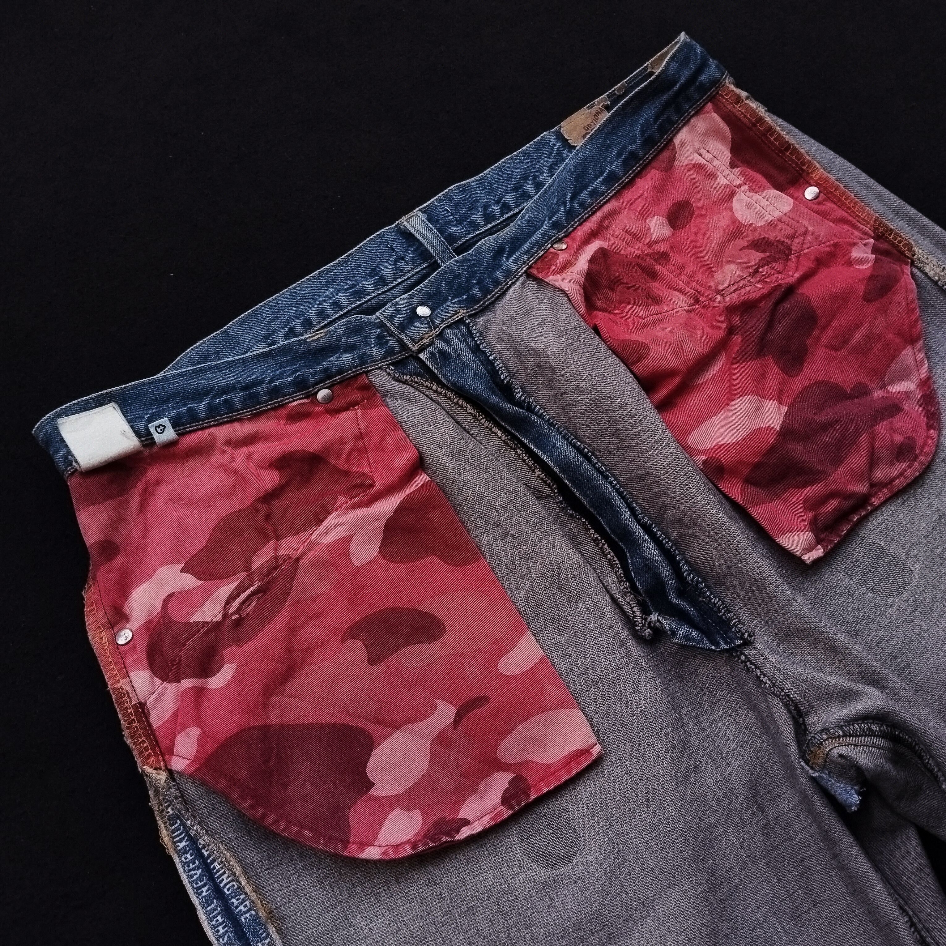 Bape Washed Baby Milo Denim Pants (2006) Size US 40 / EU 56 - 12 Thumbnail