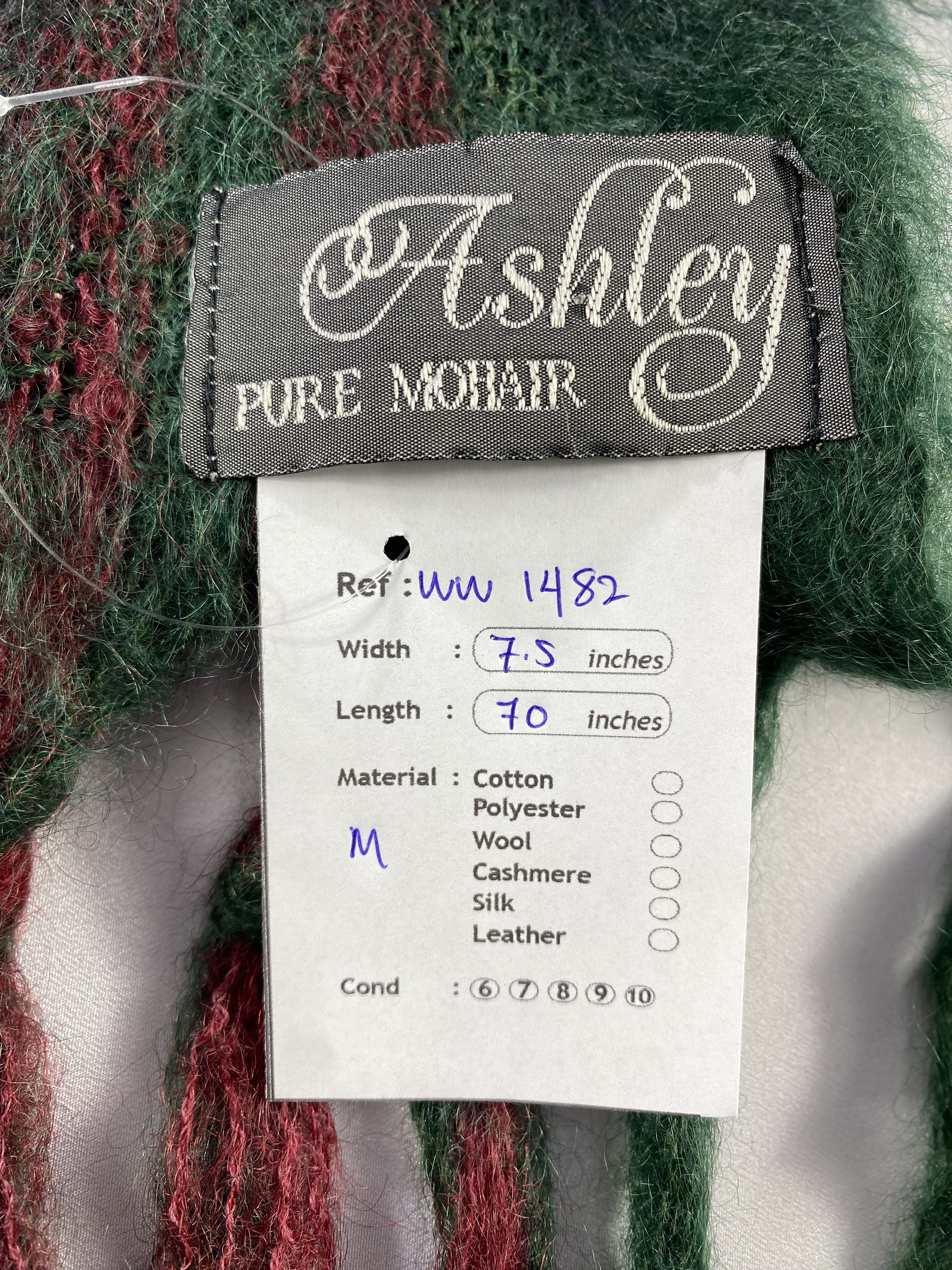 Vintage Vintage Mohair Scarf / Muffler / Neckwear Size ONE SIZE - 5 Thumbnail