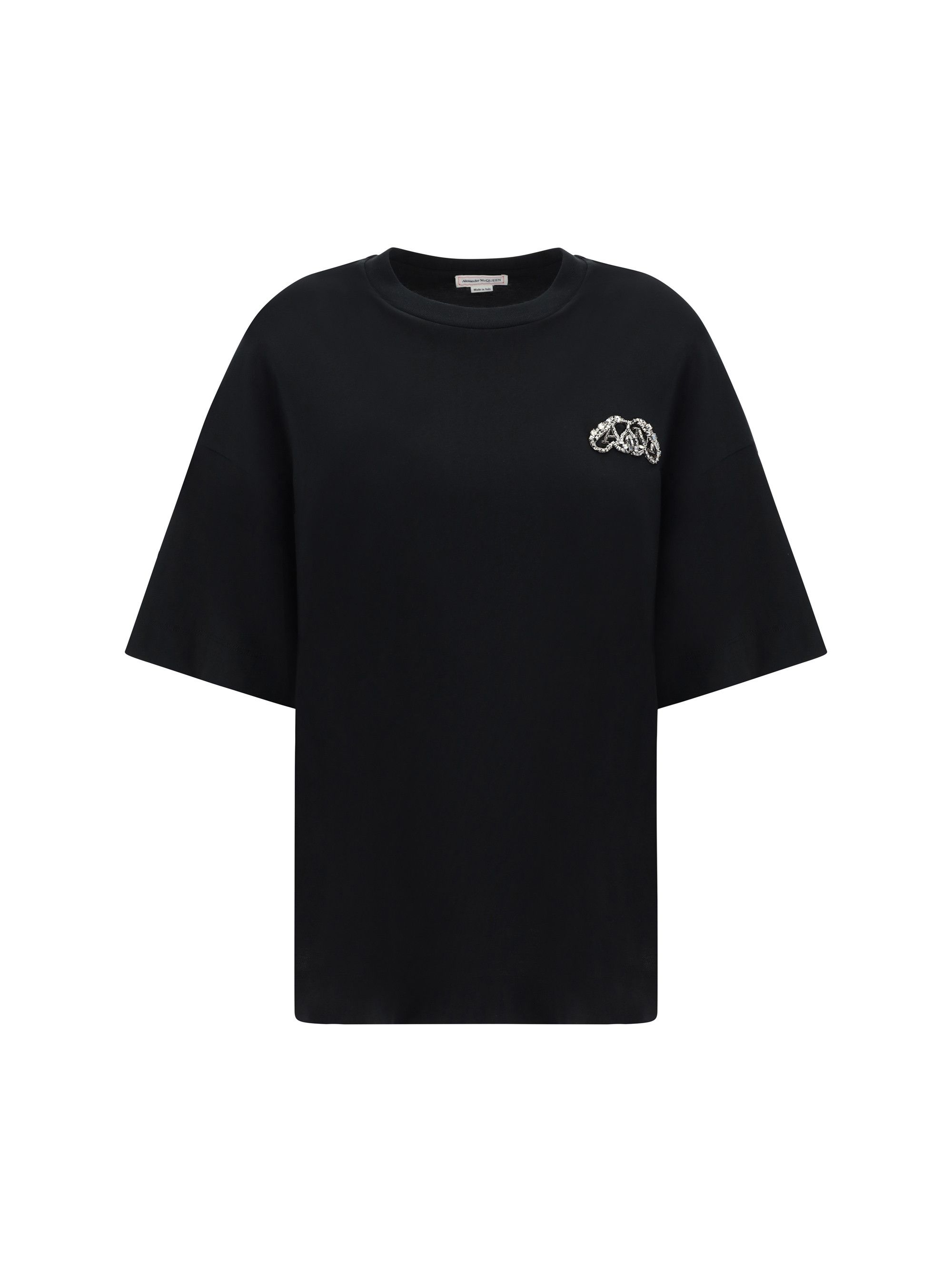 image of Alexander Mcqueen T-Shirt in Black, Women's (Size XS)