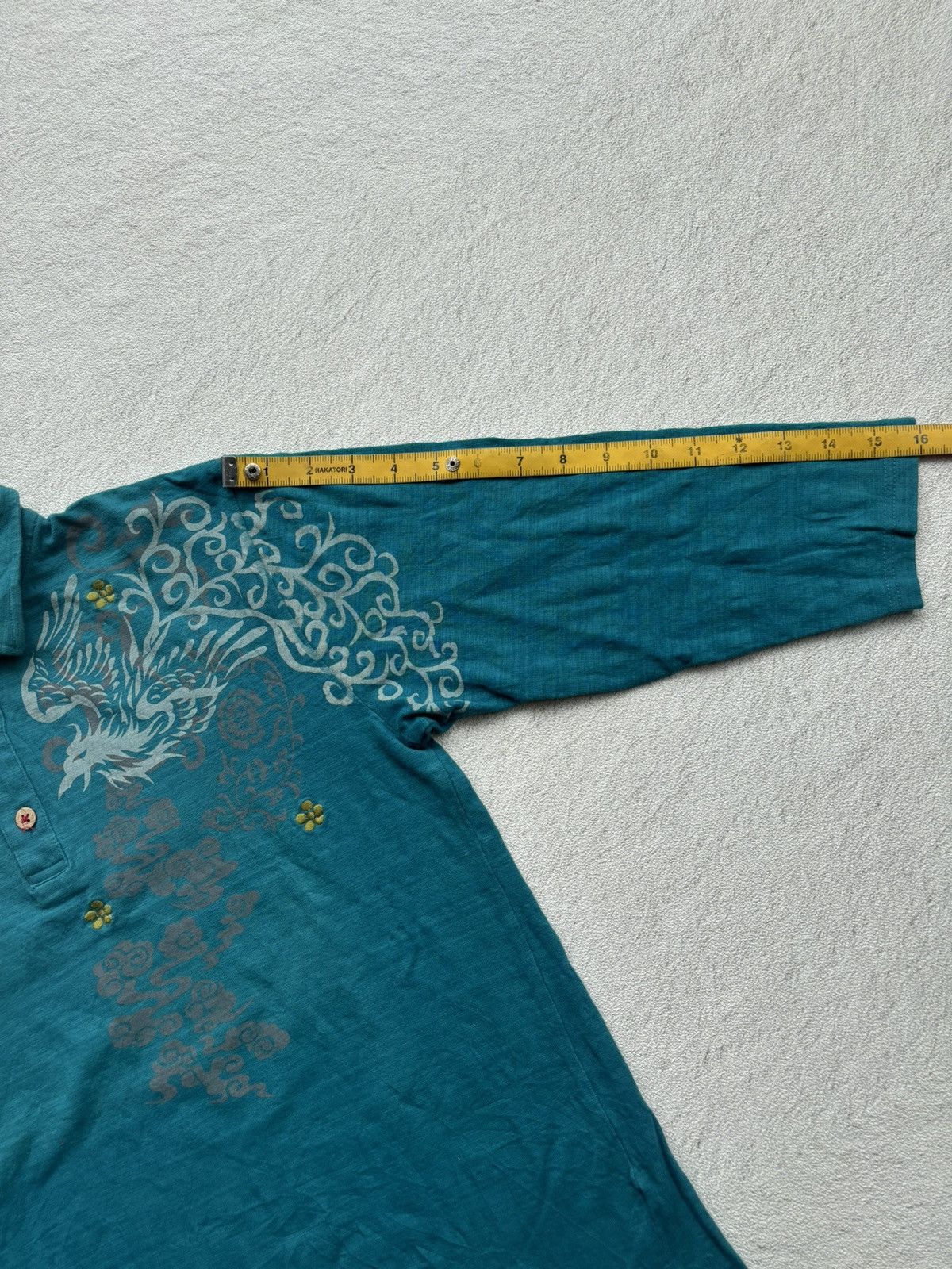 Japanese Brand Y2k Bins Sukajan Japan Style Shirt Size US M / EU 48-50 / 2 - 11 Thumbnail