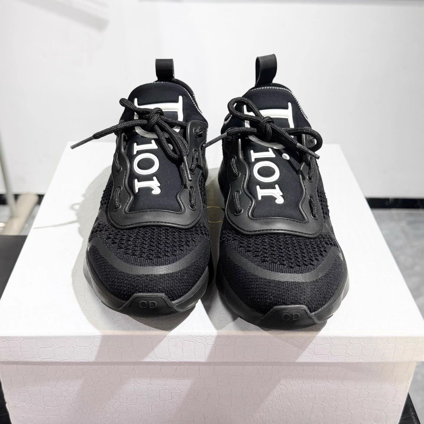 Dior Dior B21 Woven Mesh Black Sneakers Size US 8.5 / IT 38.5 - 2 Thumbnail