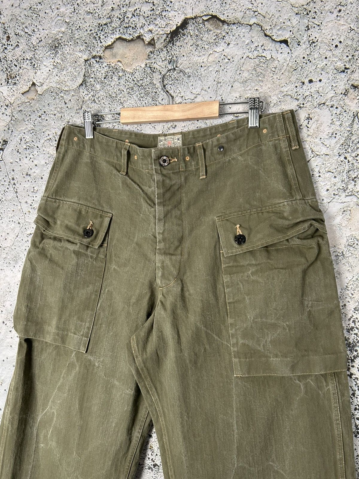 Buzz Rickson's Vintage Buzz Rickson & Co Military 90s Avantgarde Cargo Rare Size US 36 / EU 52 - 3 Thumbnail