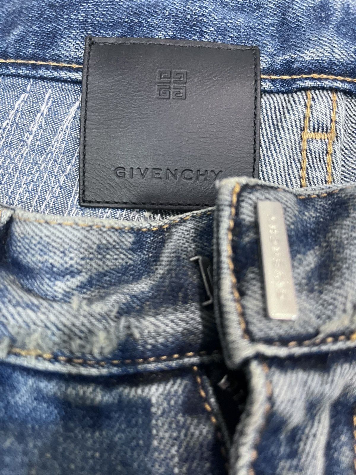 Givenchy Givenchy M.M.W Boro Jeans Size US 30 / EU 46 - 3 Thumbnail