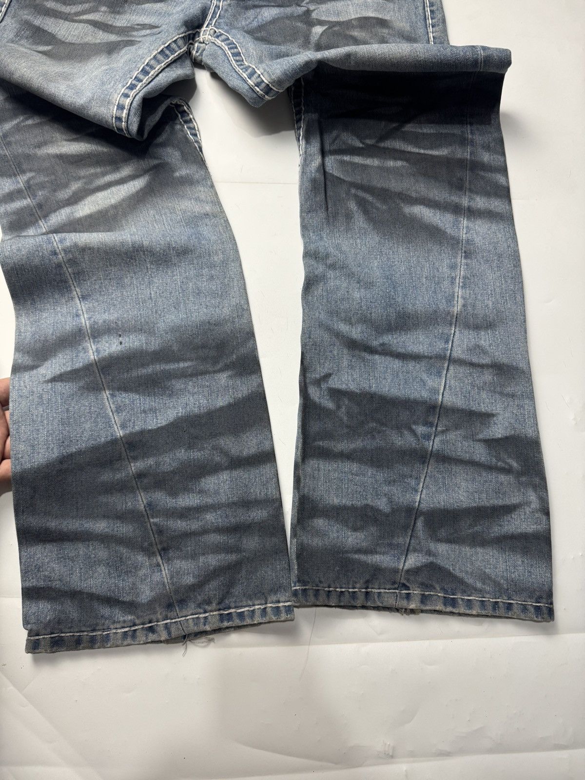 If Six Was Nine × Japanese Brand × True Religion true religion flared distressed denim jeans Size US 30 / EU 46 - 4 Thumbnail