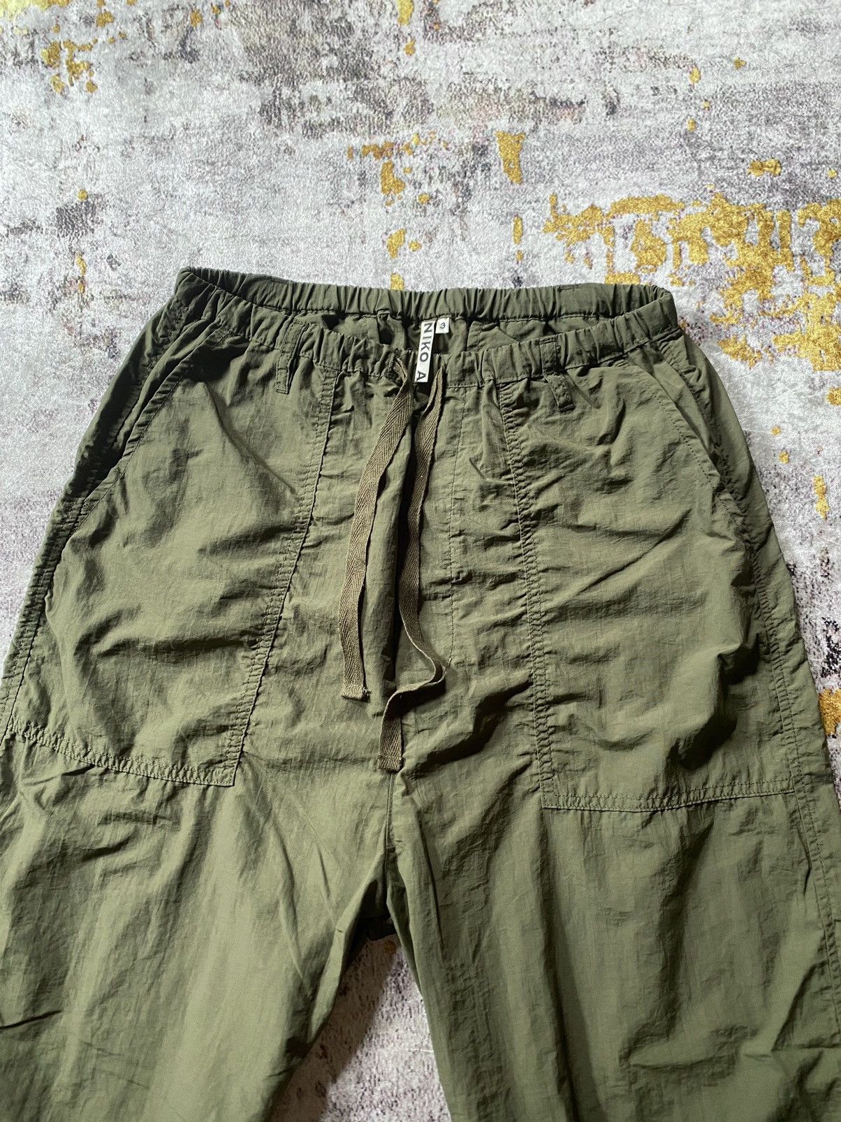 Japanese Brand × Yohji Yamamoto Niko And Nylon Pants Size US 34 / EU 50 - 5 Thumbnail