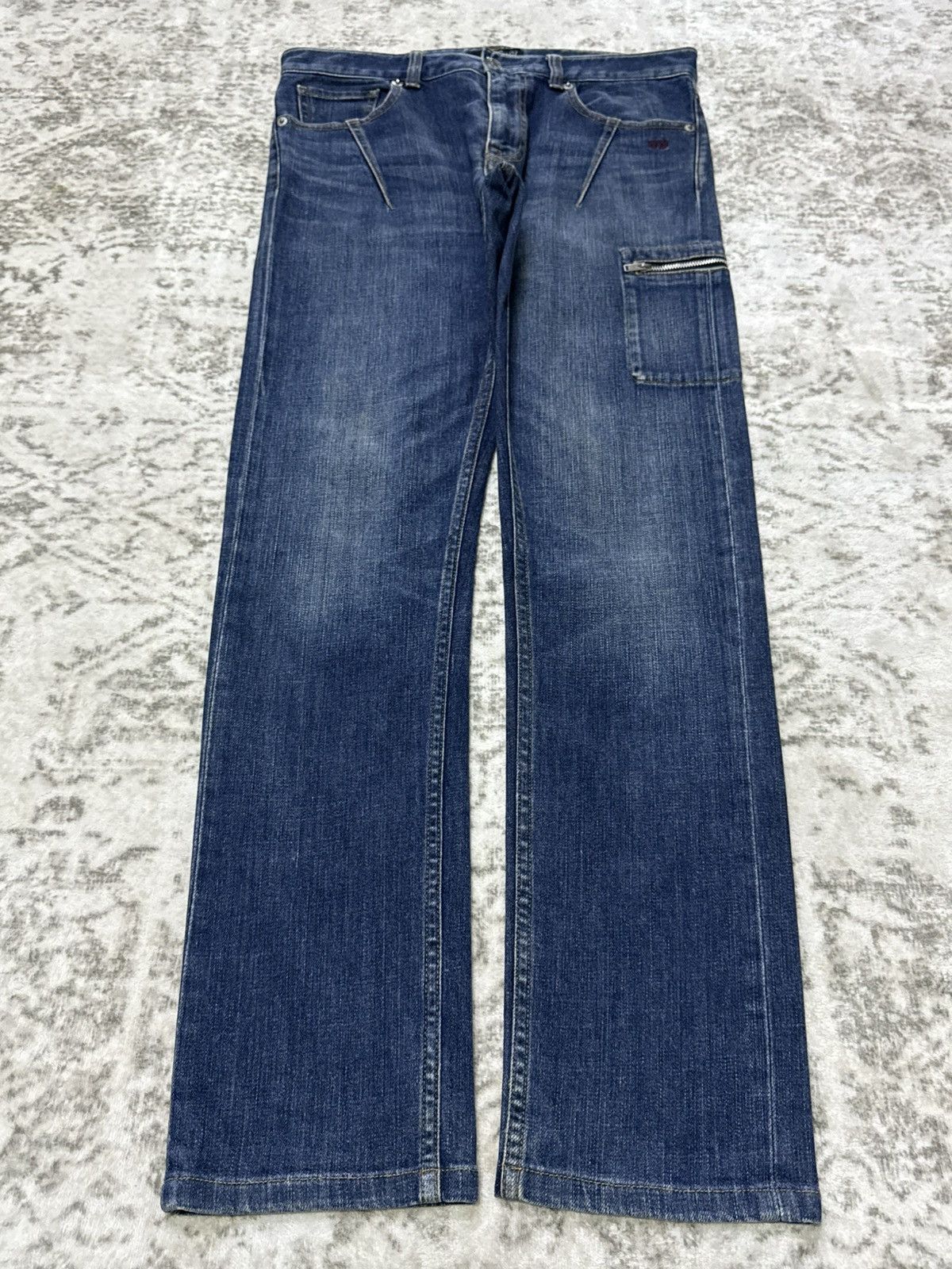 Undercover × Uniqlo Undercover Uniqlo Skinny Slim Cargo Denim Pants Size US 28 / EU 44 - 1 Thumbnail
