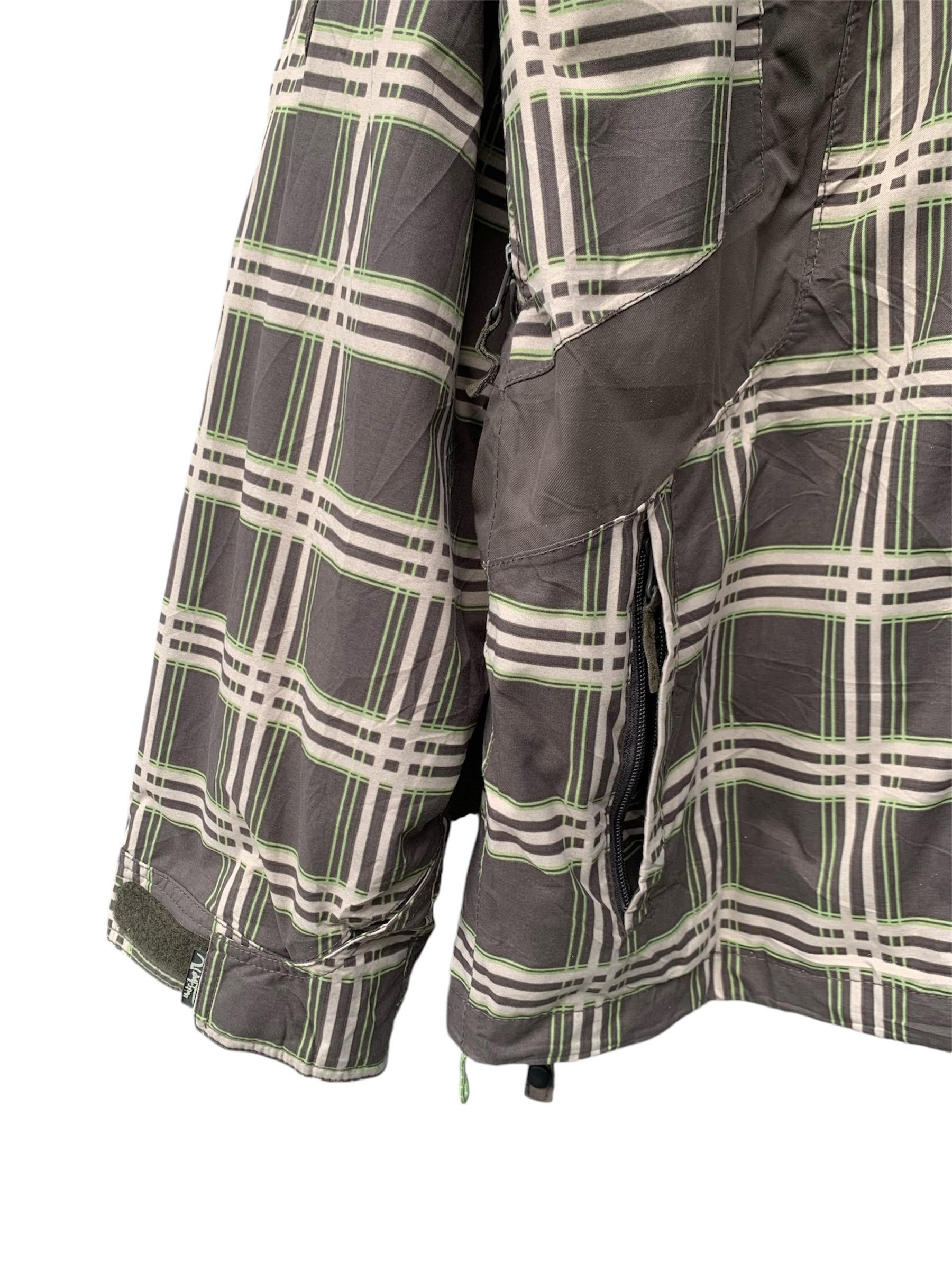 Quiksilver Quiksilver Ski Zip Up Tartan Jacket/Hoodie Size US XL / EU 56 / 4 - 11 Thumbnail