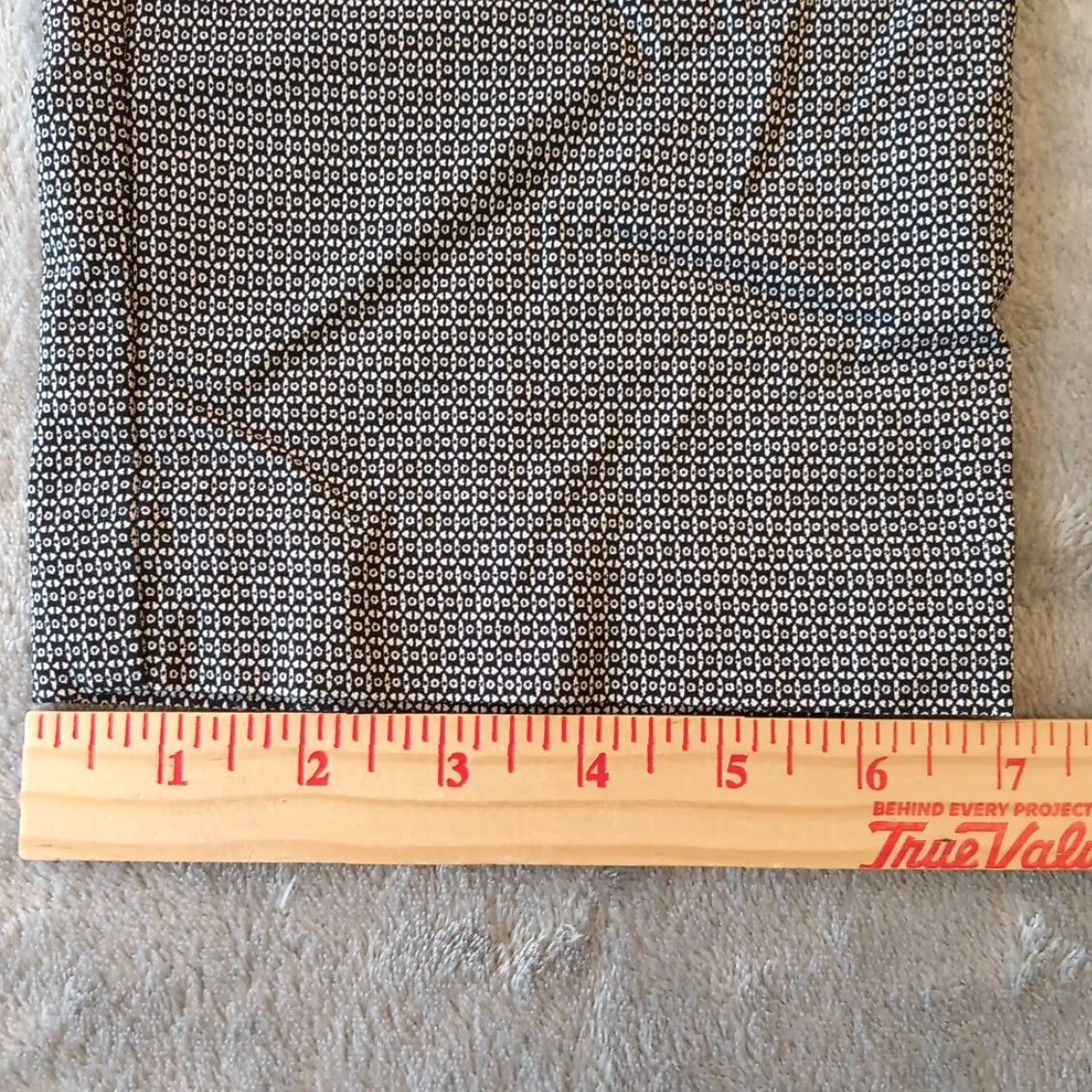 Vintage Hilary Radley Ankle Pants Womens Size 12 Black Geometric Pull On Stretch 34x28.5 Size 34" / US 12 / IT 48 - 6 Thumbnail
