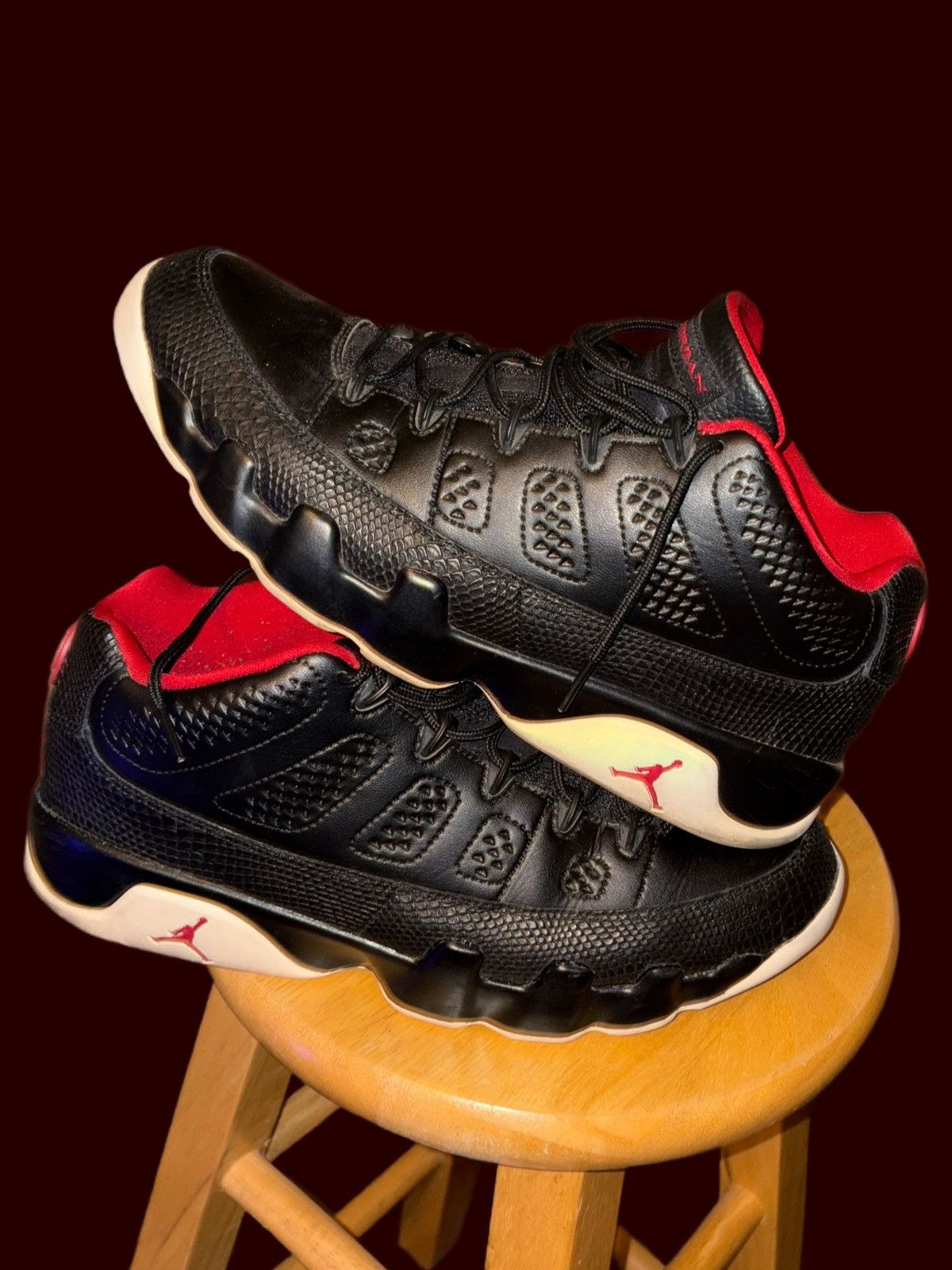 Jordan Brand Jordan 9 Retro Low "Snakeskin" sneakers. Size US 11 / EU 44 - 6 Thumbnail