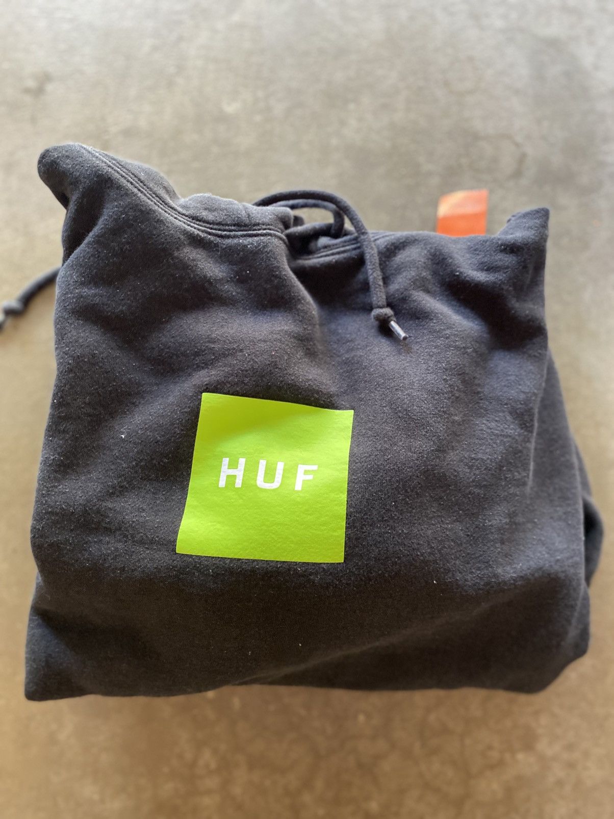 Huf Huf Box Logo Hoodie Black Small Size US S / EU 44-46 / 1 - 1 Thumbnail