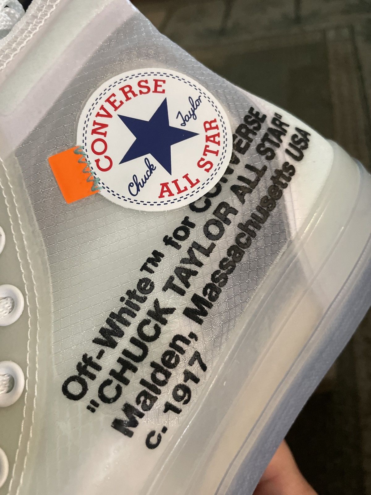 Converse Off-White the ten Chuck Taylor Nike Virgil Alboh Size US 9 / EU 42 - 10 Thumbnail